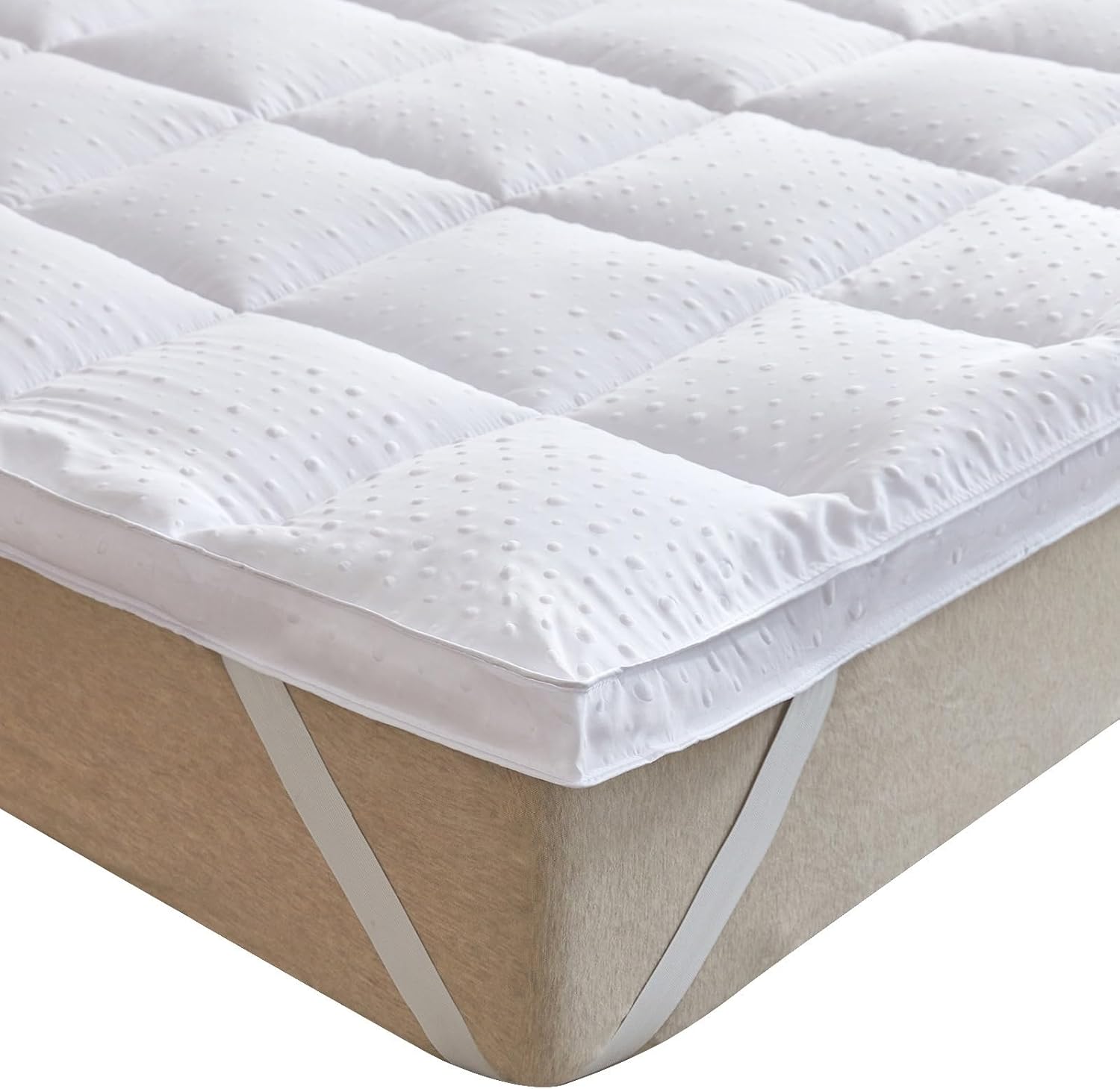 Bedecor Topper Materasso Matrimoniale 160x190cm