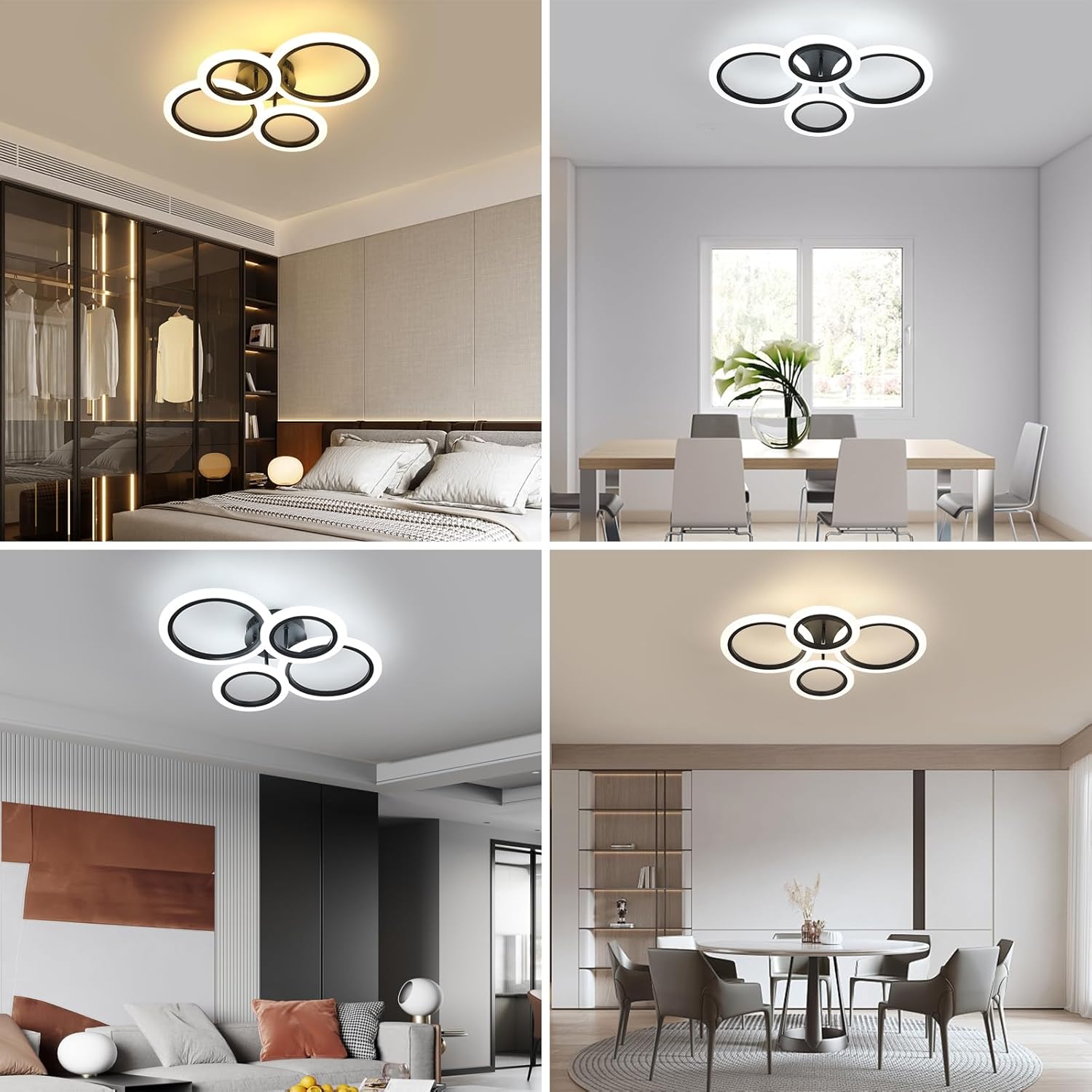 Delipop Plafoniera LED Soffitto Dimmerabile 32W - immagine 2