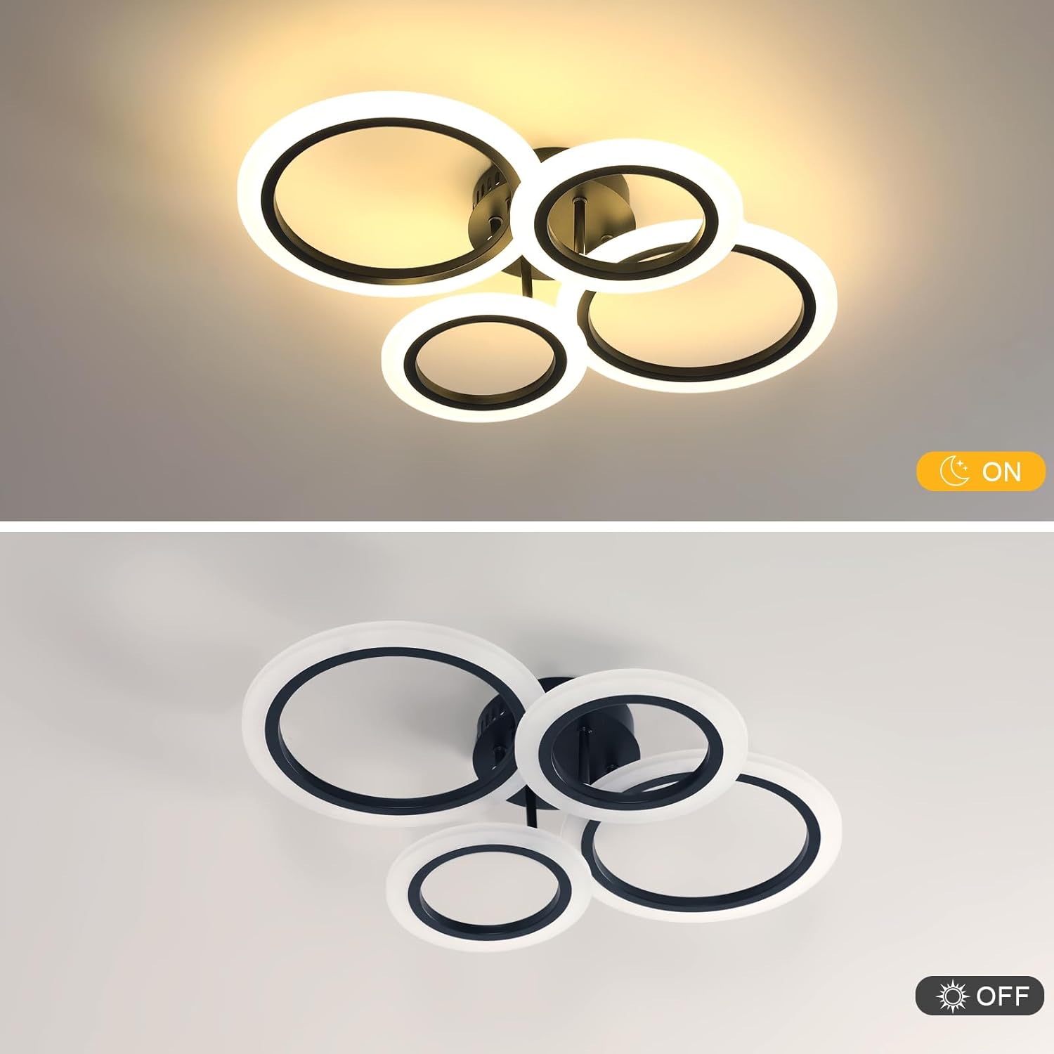 Delipop Plafoniera LED Soffitto Dimmerabile 32W - immagine 5