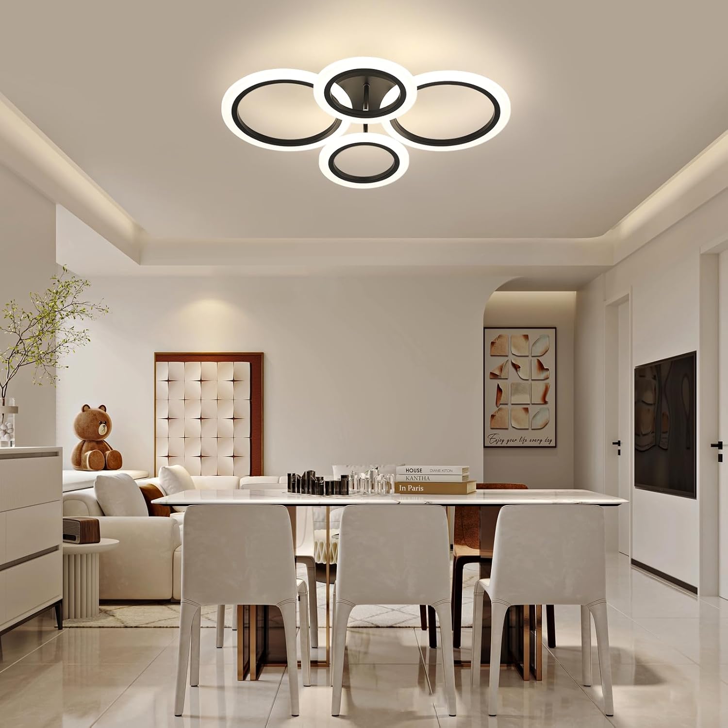 Delipop Plafoniera LED Soffitto Dimmerabile 32W - immagine 7