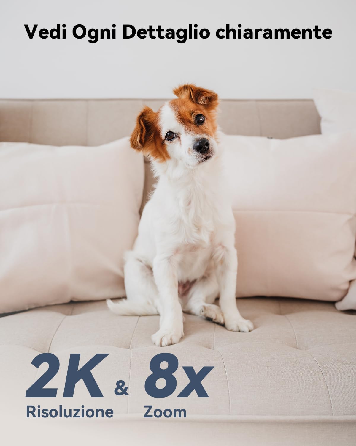 Imou 3K Telecamera WiFi Interno 5MP con Chiamata One-Touch - immagine 8