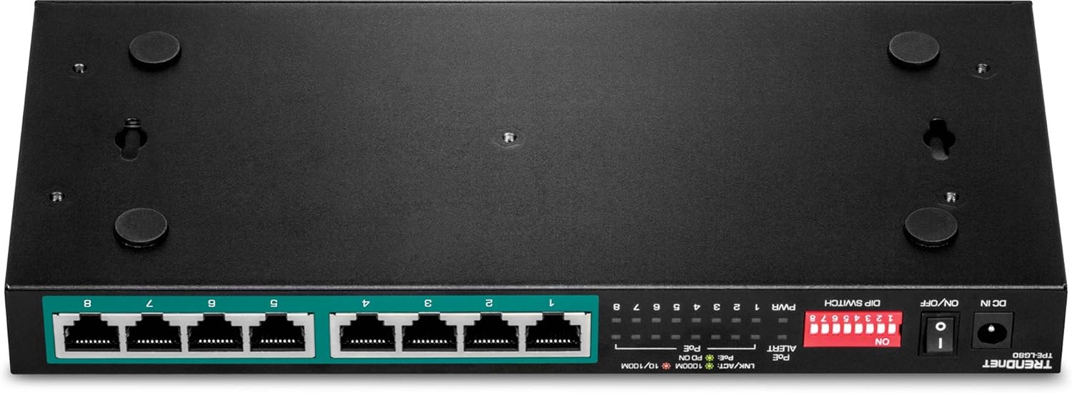Trendnet TPE-LG80 PoE+ Switch - immagine 6