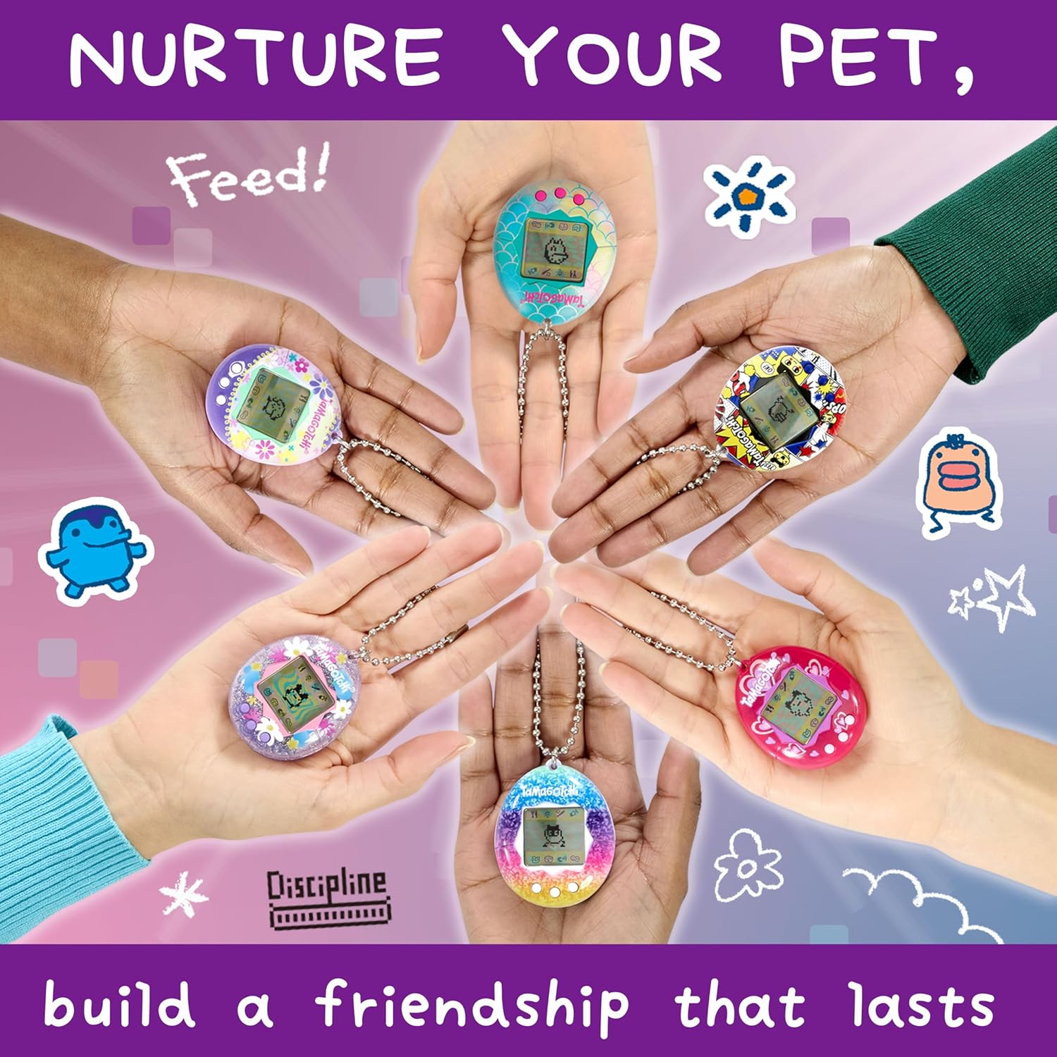 TAG Tamagotchi original - Candy Swirl - immagine 3