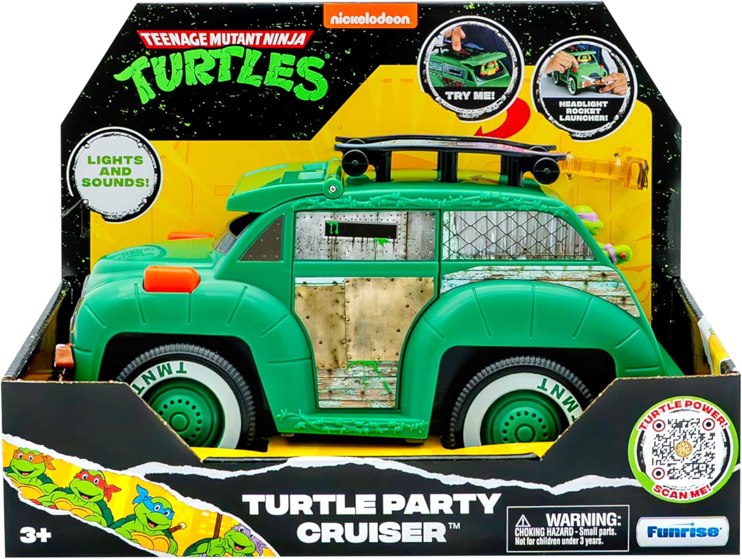 Teenage Mutant Ninja Turtles - Turtle Powered Party Cruiser - immagine 5