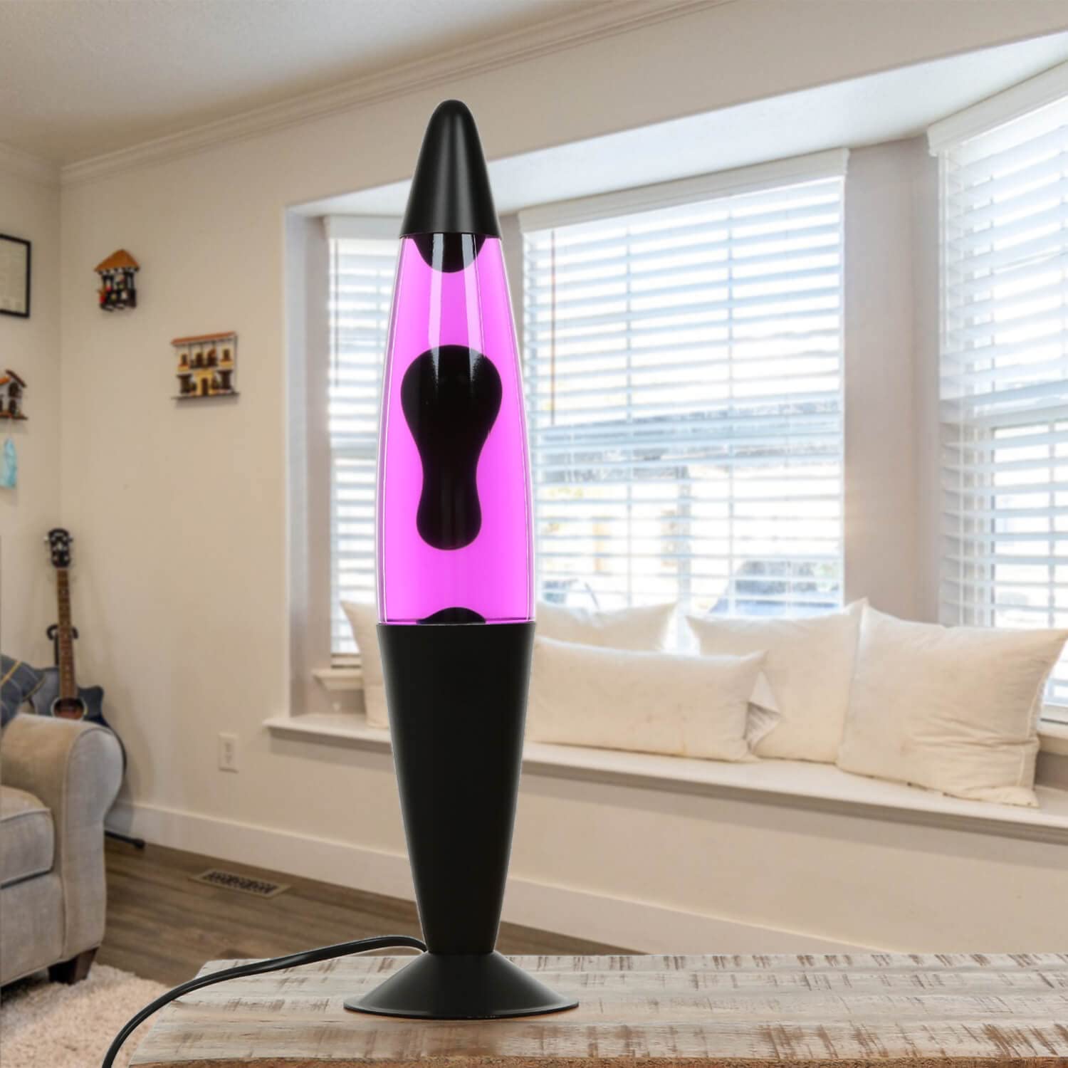 Licht-Erlebnisse Lampada di Lava JENNY H:42 cm