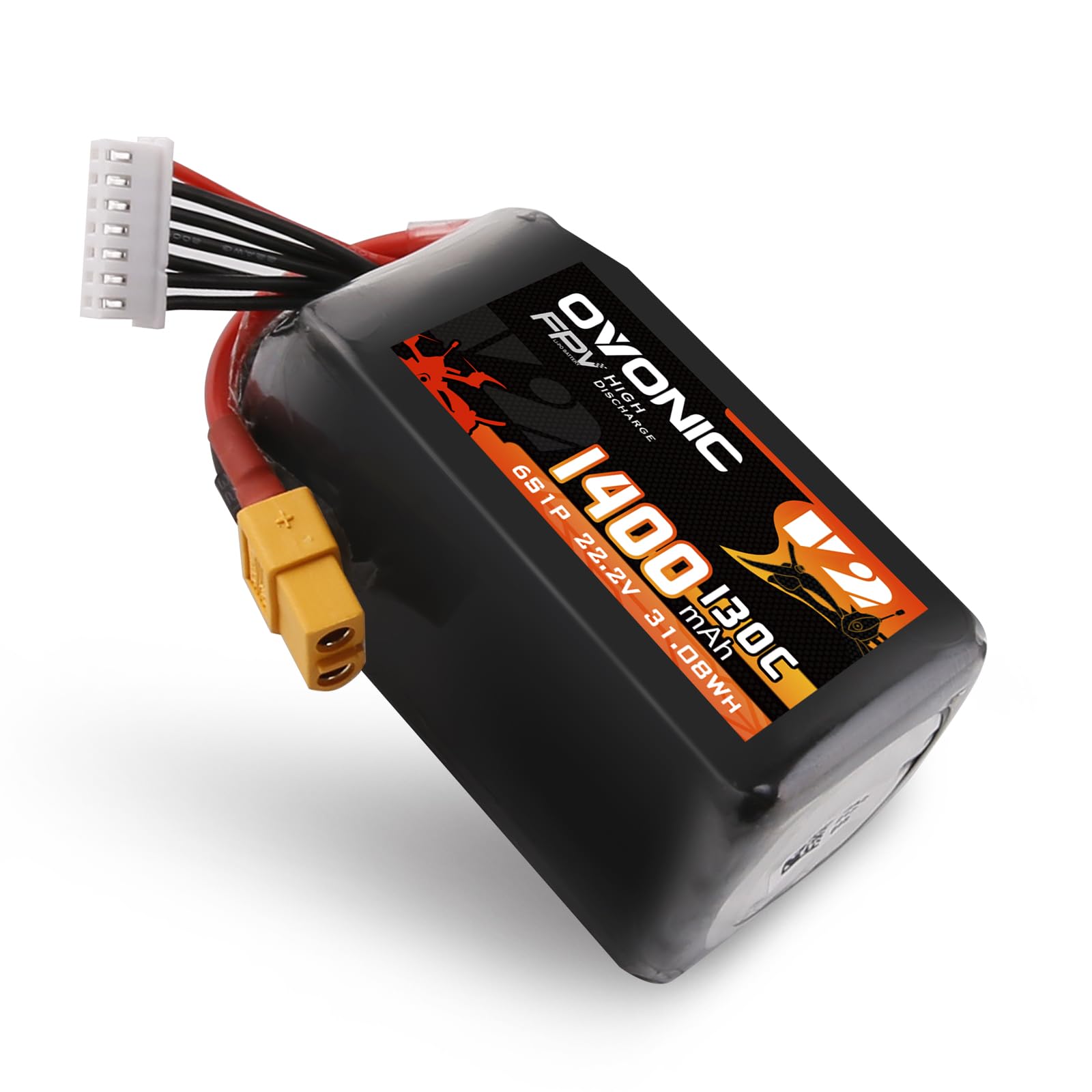 Ovonic Batteria Lipo 6S 1400mAh 130C XT60