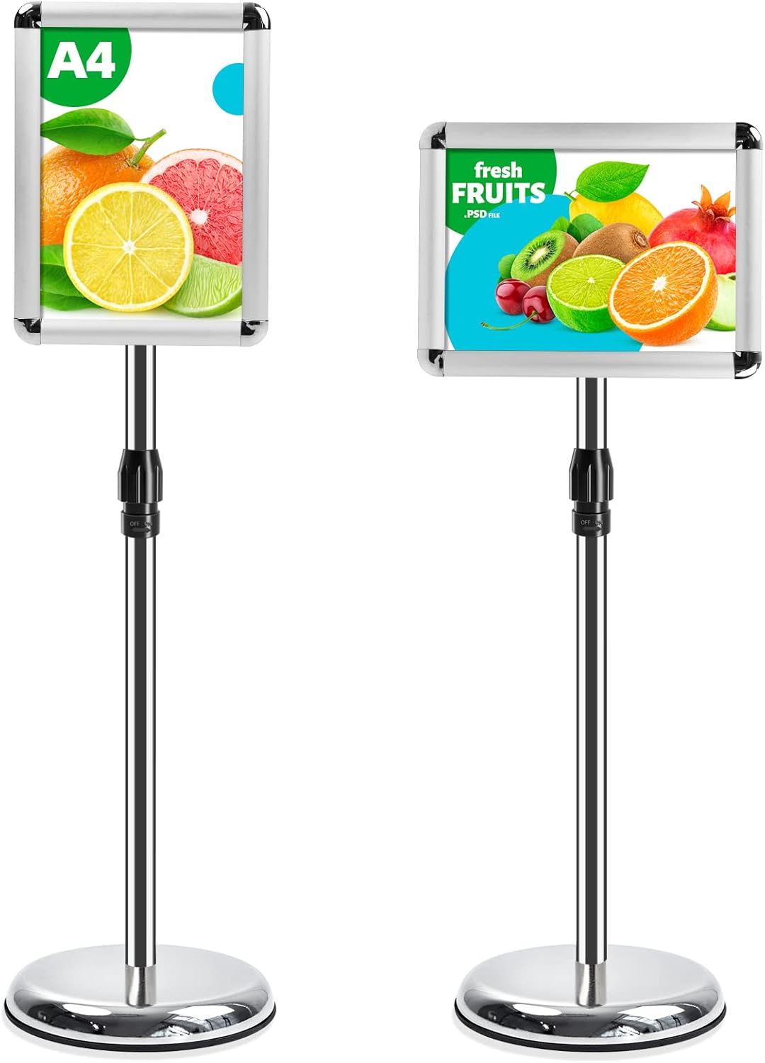 Supporto Espositore Regolabile per Poster A4 - immagine 1