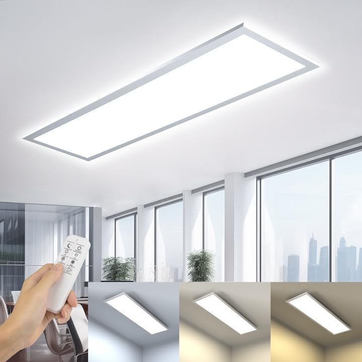 Otren Plafoniera LED Soffitto 100x25CM Dimmerabile