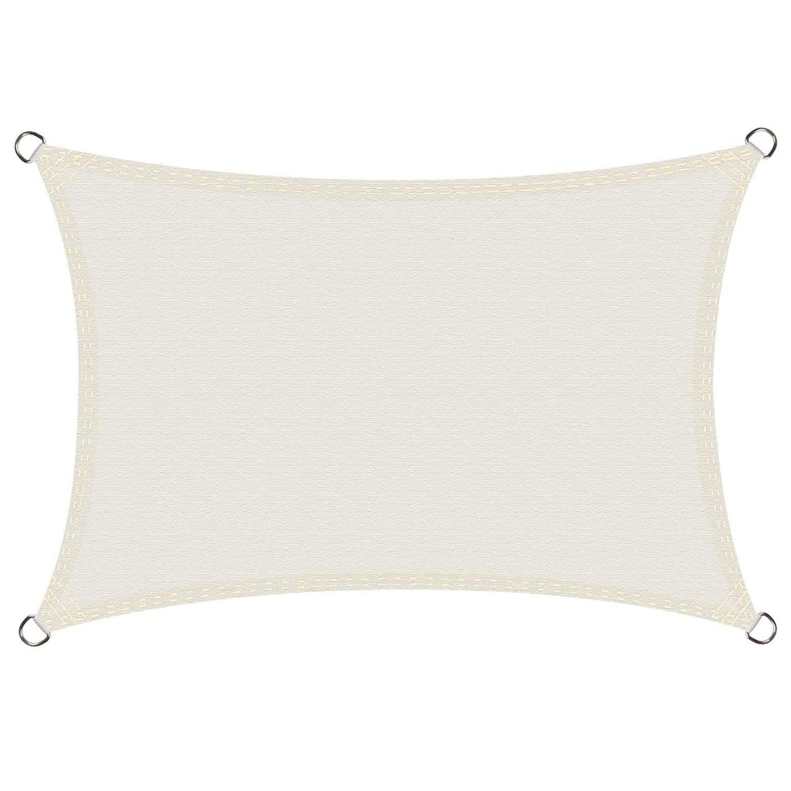 Haikus Tenda a Vela Impermeabile Rettangolare 3x5 m Bianca Beige