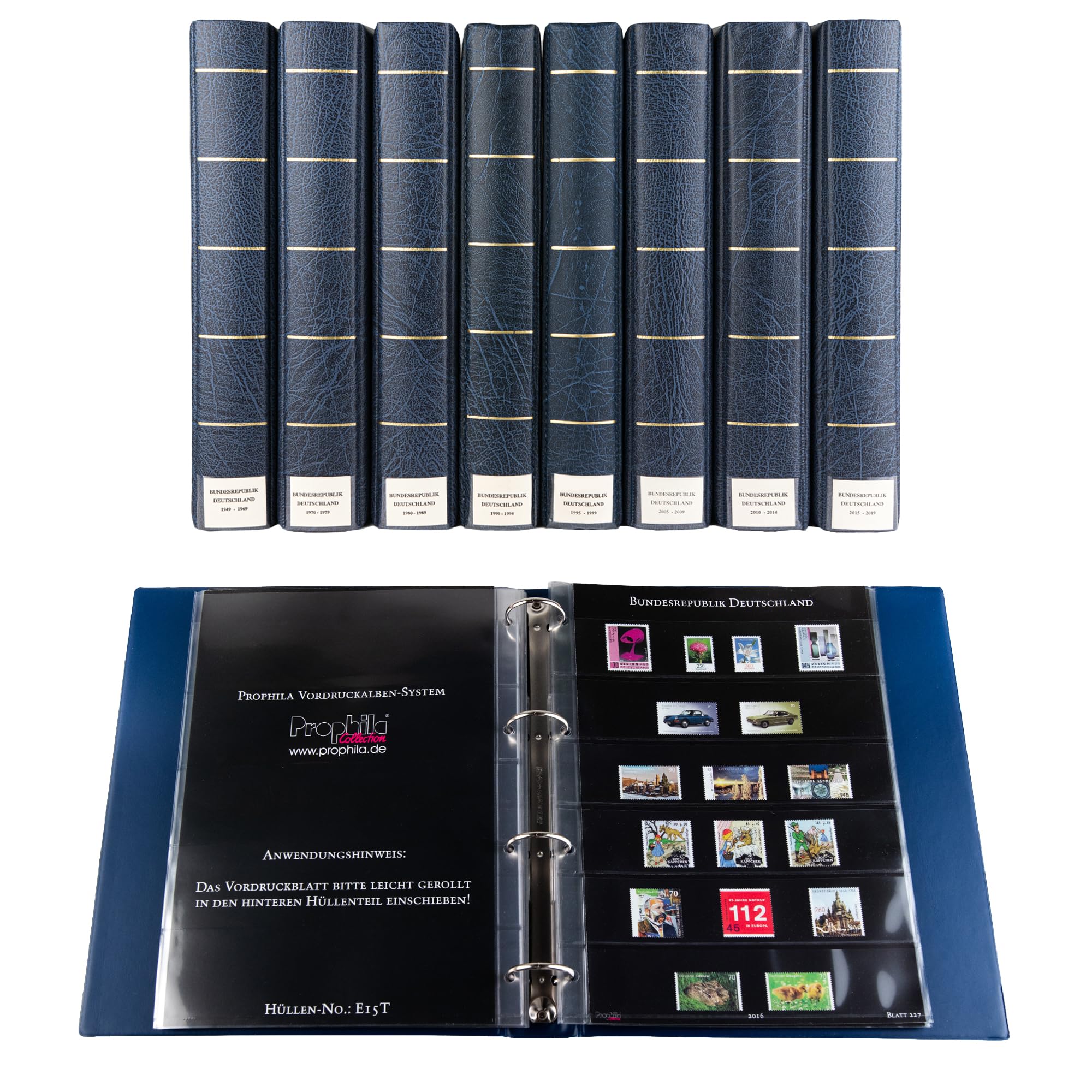 Prophila BRD 2015-2019 Vordruckalbum
