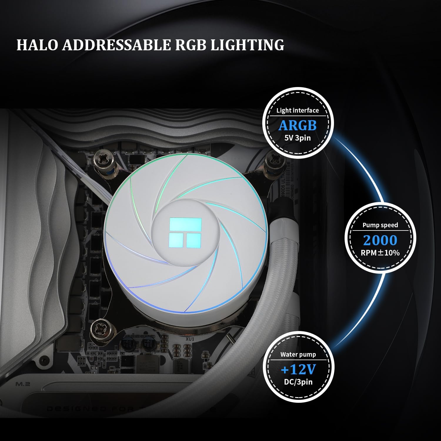 Thermalright Aqua Elite 360 Bianco ARGB V2 - CPU AIO - immagine 4