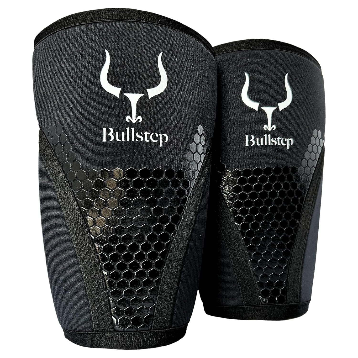 Ginocchiere Palestra Squat 7mm SCR/Neoprene, L - immagine 1