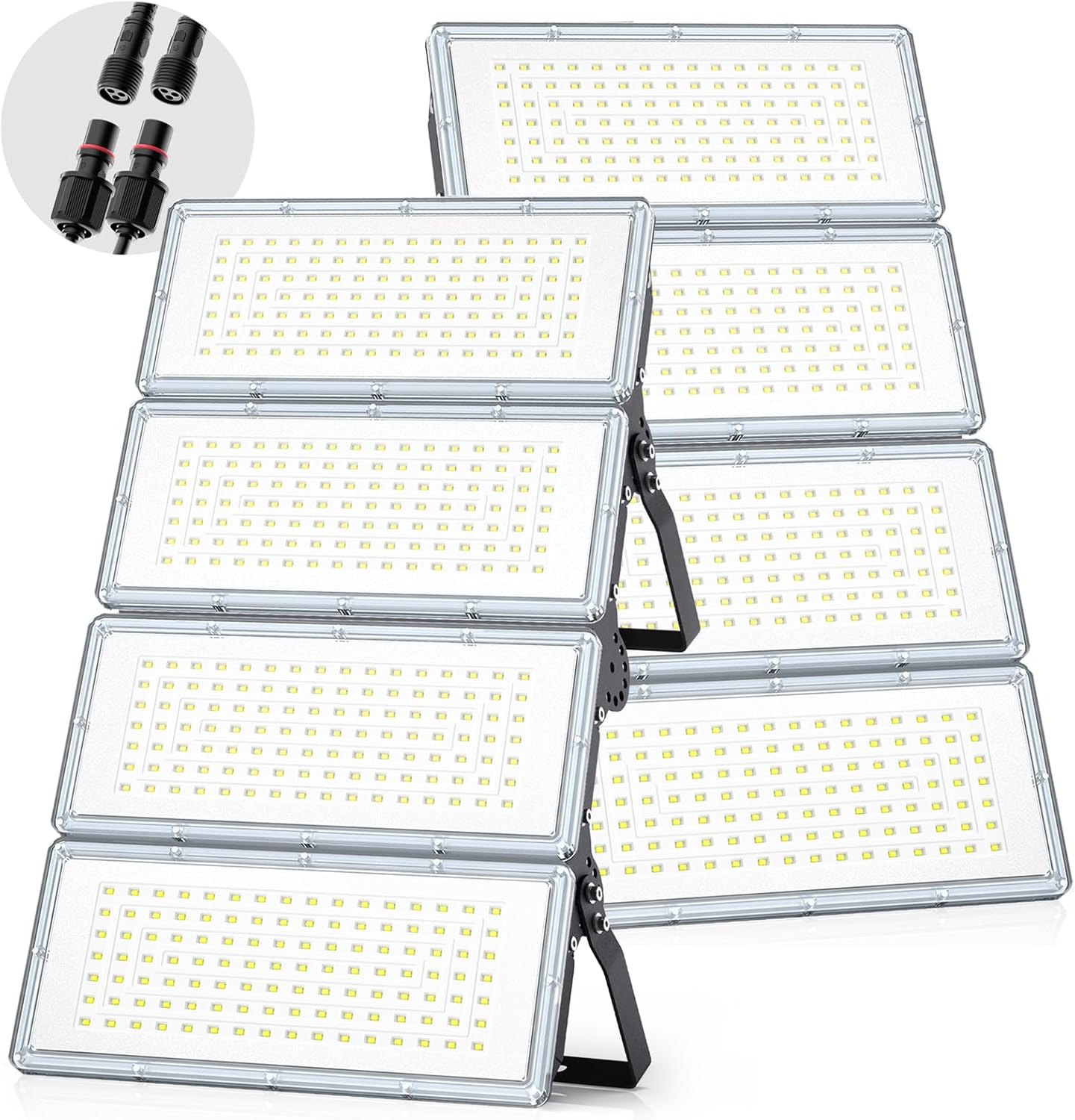 Topaubub Faretto LED da Esterno 400W 40000LM - 2 Pezzi - immagine 1