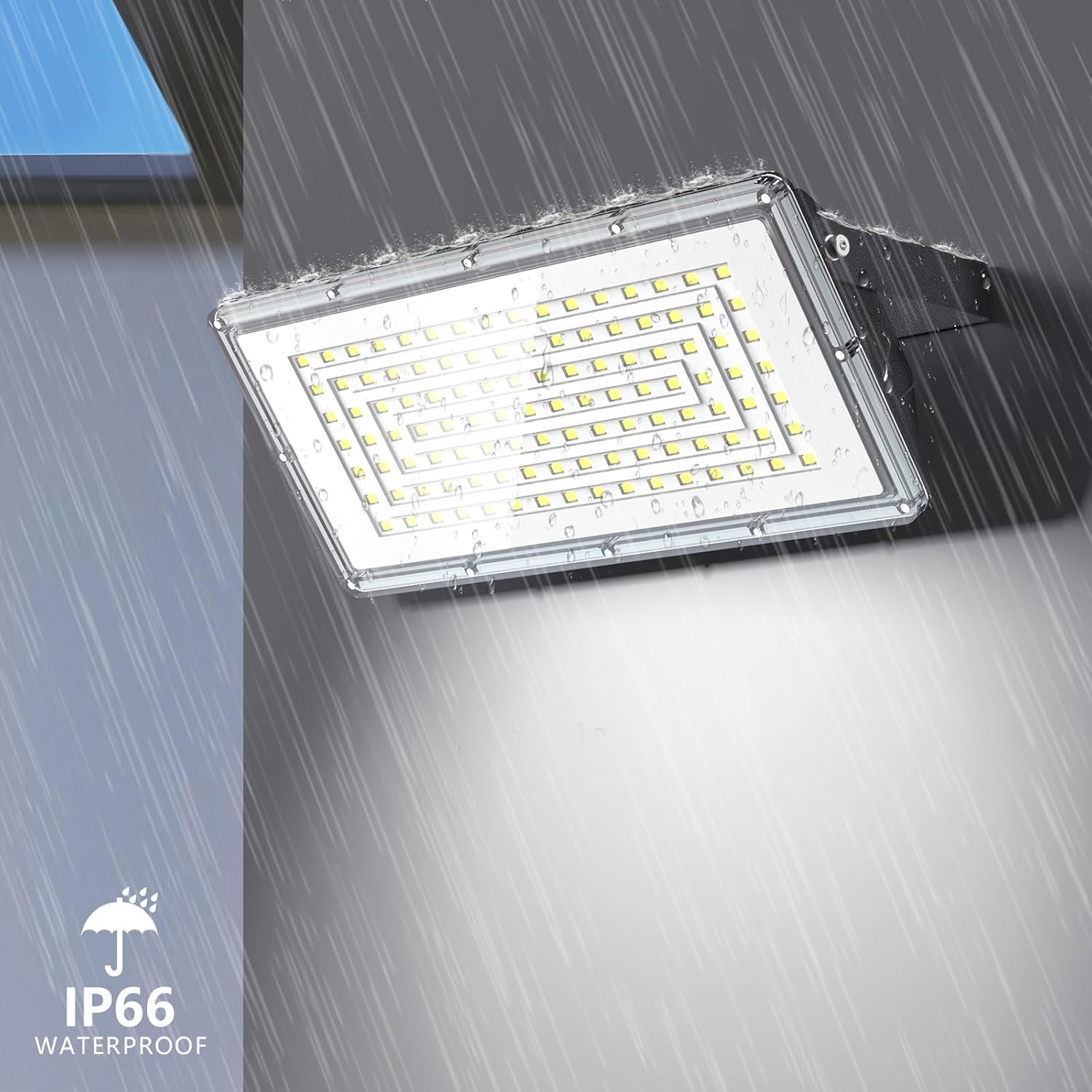 Topaubub Faretto LED da Esterno 400W 40000LM - 2 Pezzi - immagine 4