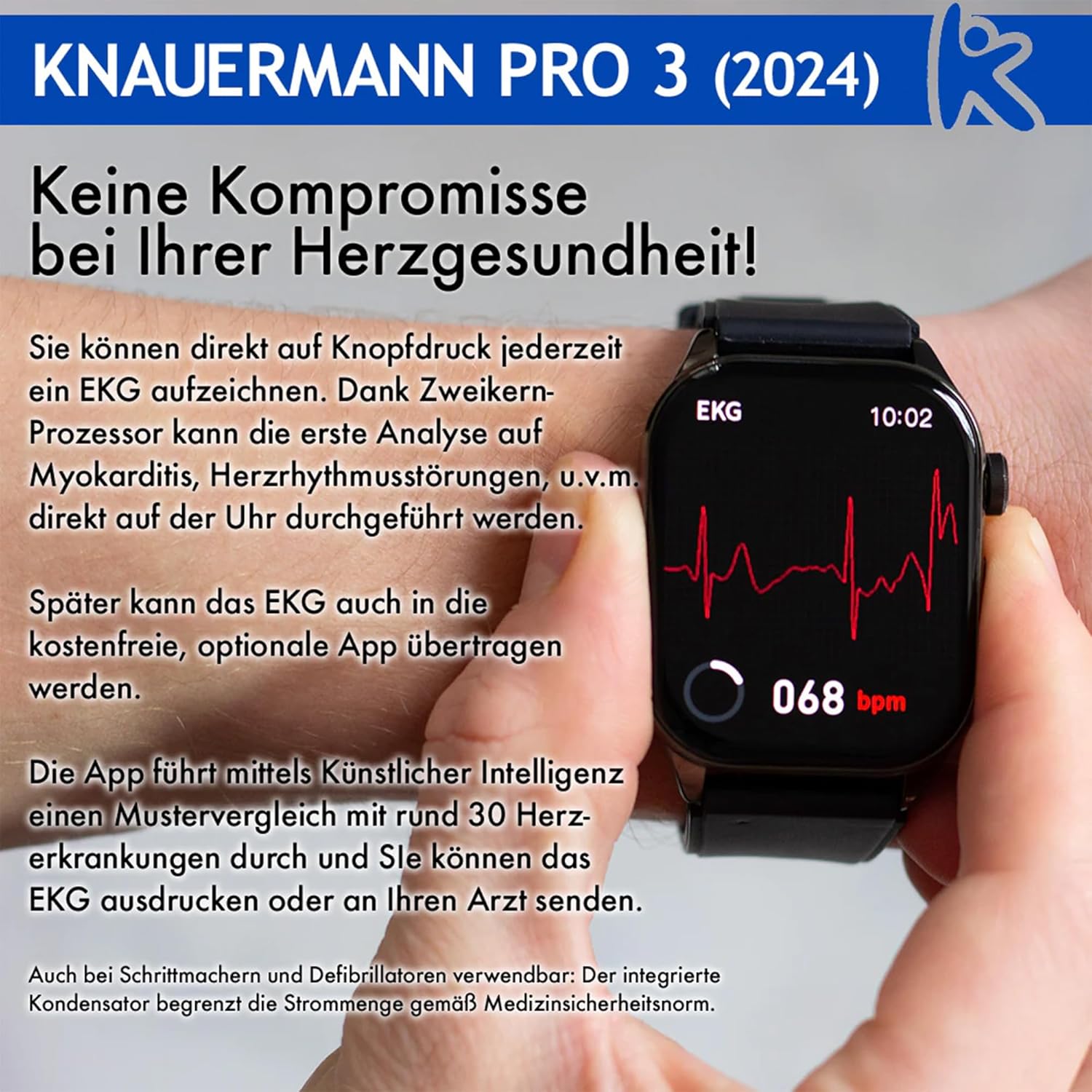 Knauermann PRO 3 (2024) Nero, silicone rosa, Normal, Moderno - immagine 11