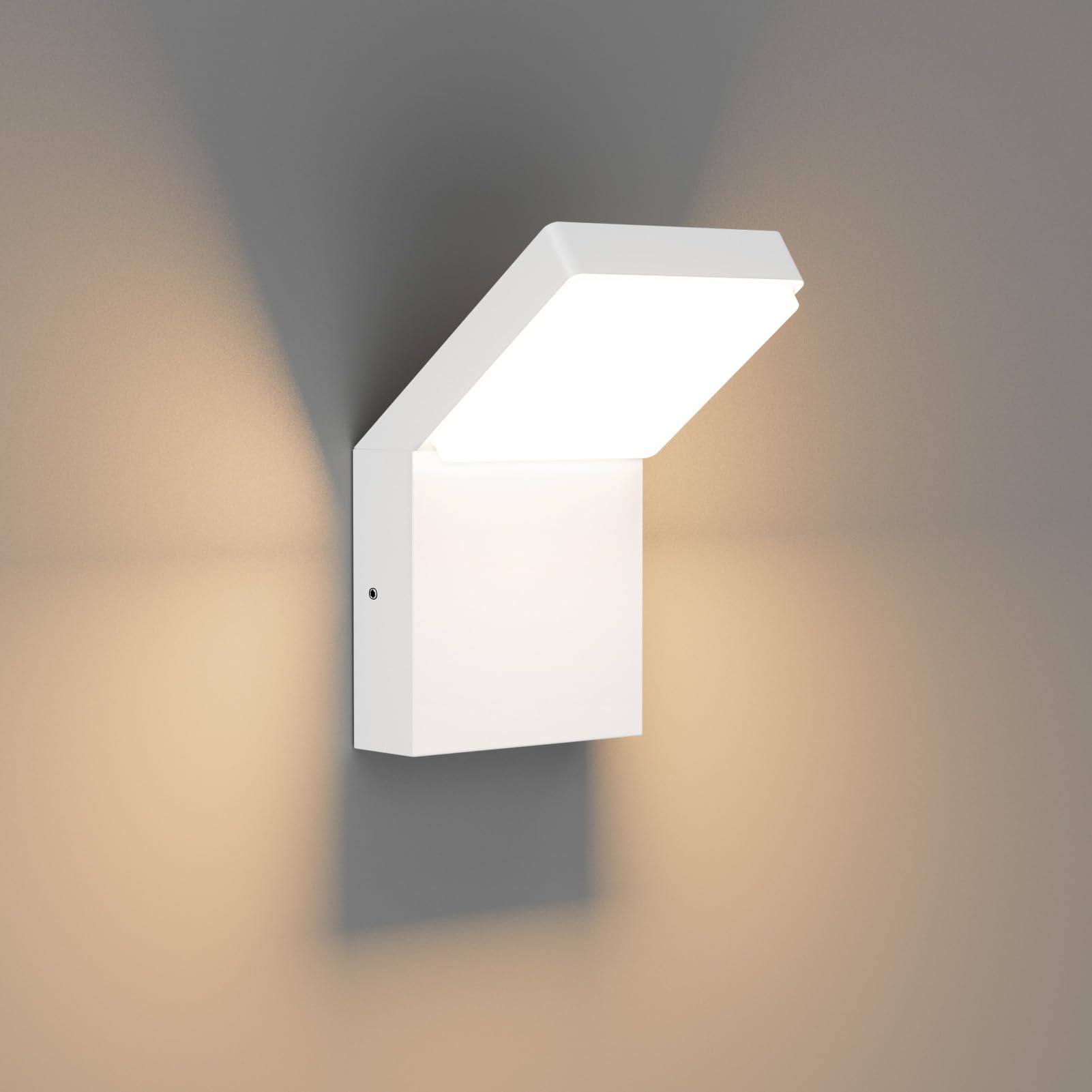 Klighten Applique da Parete LED Esterno/Interno 24W, Bianco