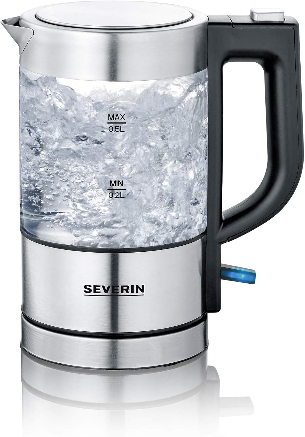 Severin Mini Bollitore in Vetro 0,5 Litri 1100W - immagine 1