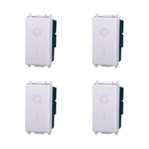 Elektronova Interruttore Bipolare 2P 16A Bianco (4 Pz)