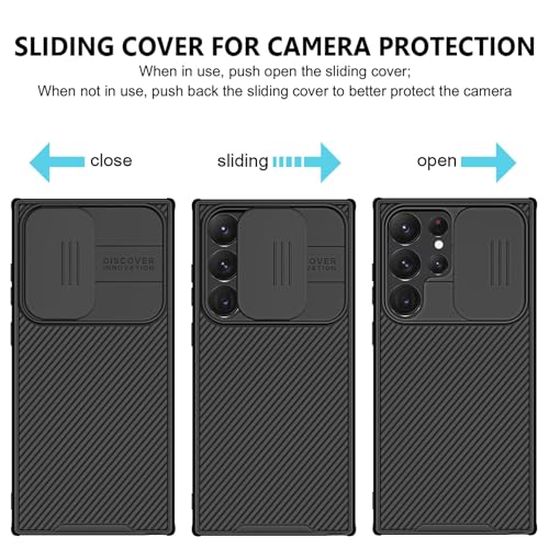 Aroyi Cover per Samsung S24 Ultra 5G - Nero - immagine 3