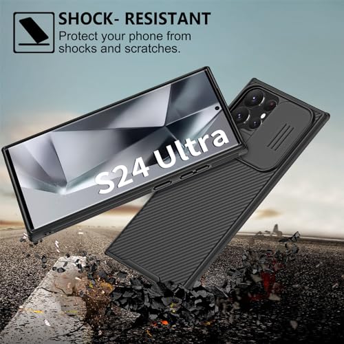 Aroyi Cover per Samsung S24 Ultra 5G - Nero - immagine 4