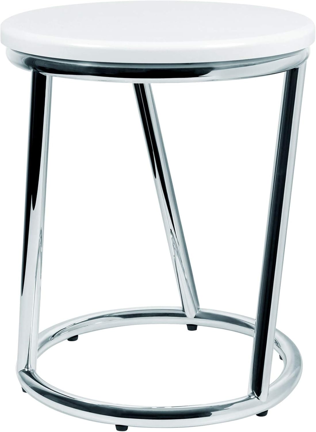 Libaro Salina - Sgabello da Bagno Design, Cromato Lucido