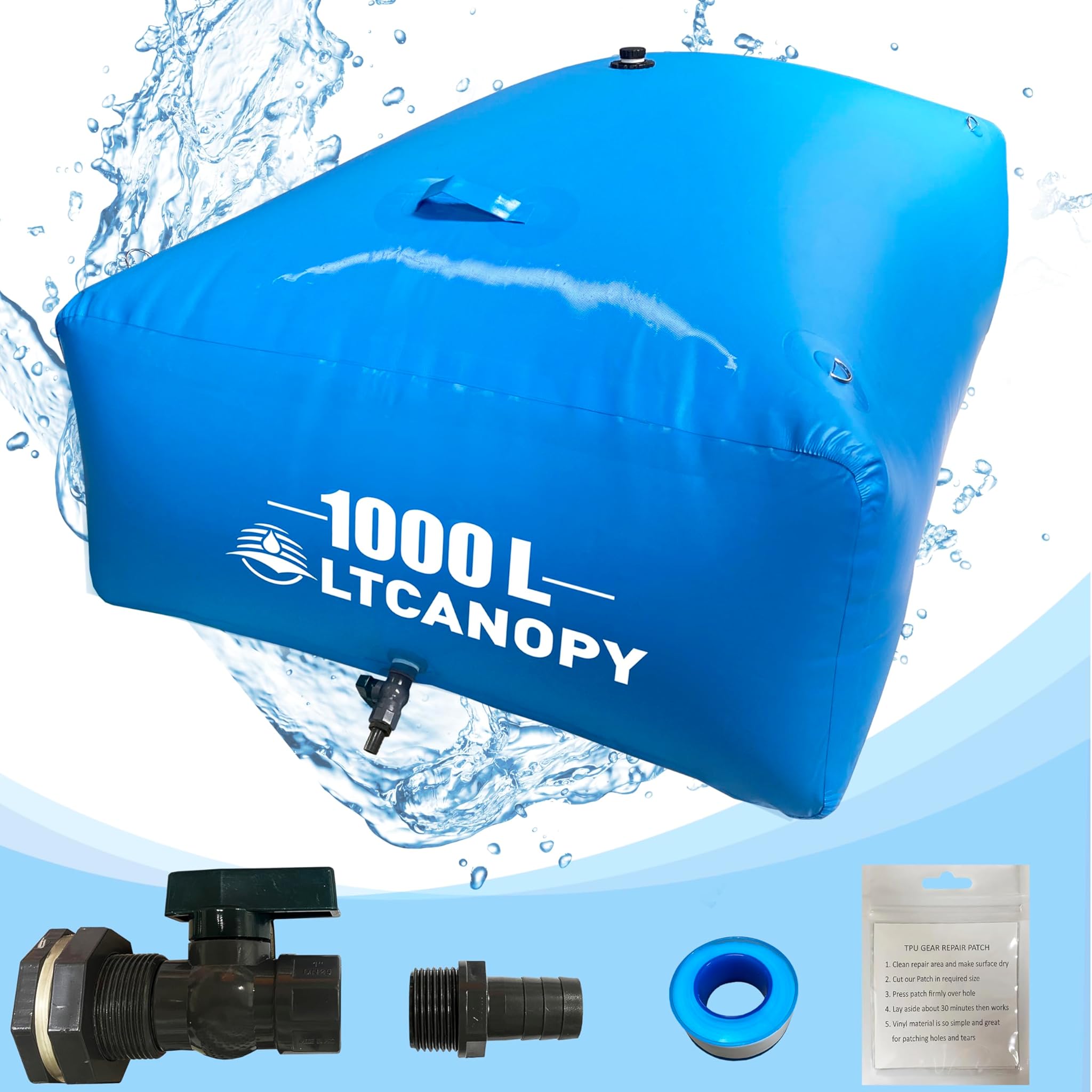 Ltcanopy Serbatoio Flessibile Acqua Pieghevole