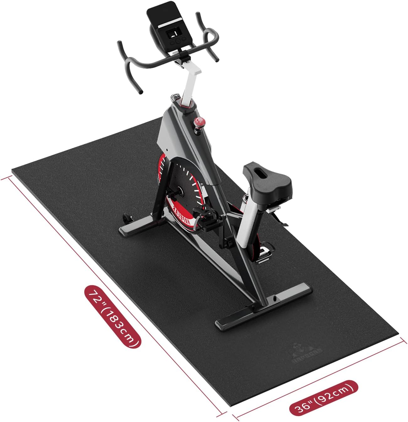 Hapbear Tappetino per Attrezzi da Esercizi 6mm - immagine 1