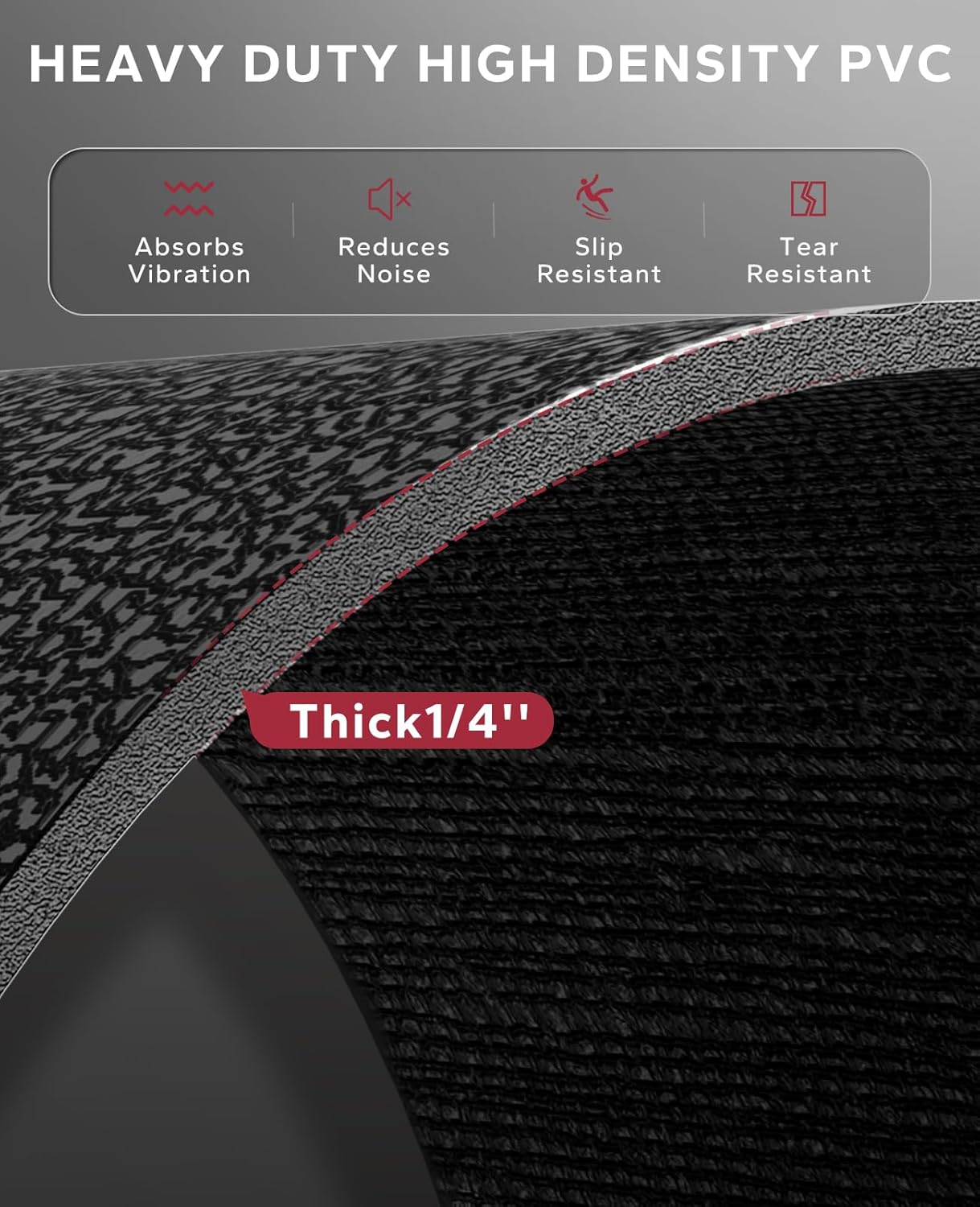 Hapbear Tappetino per Attrezzi da Esercizi 6mm - immagine 2