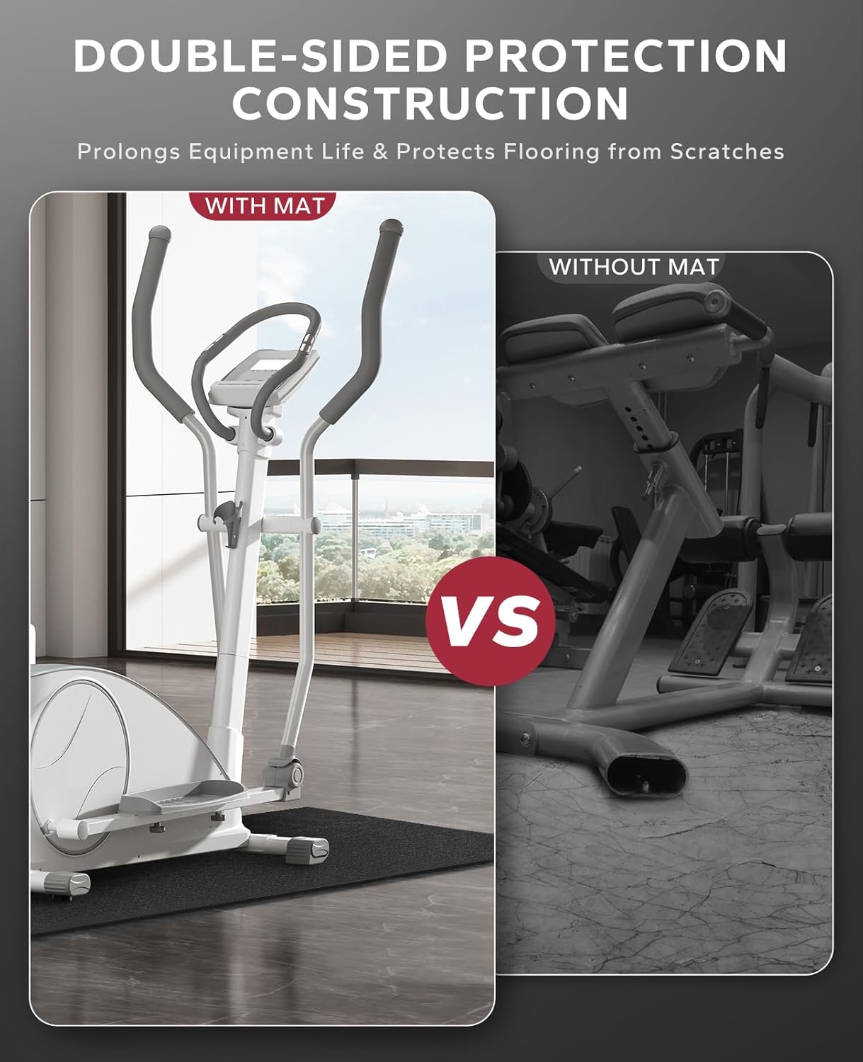 Hapbear Tappetino per Attrezzi da Esercizi 6mm - immagine 3