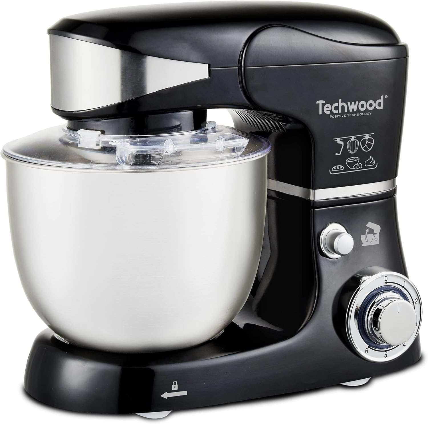 Techwood Robot Petrin-5L-1000W, Nero - immagine 1