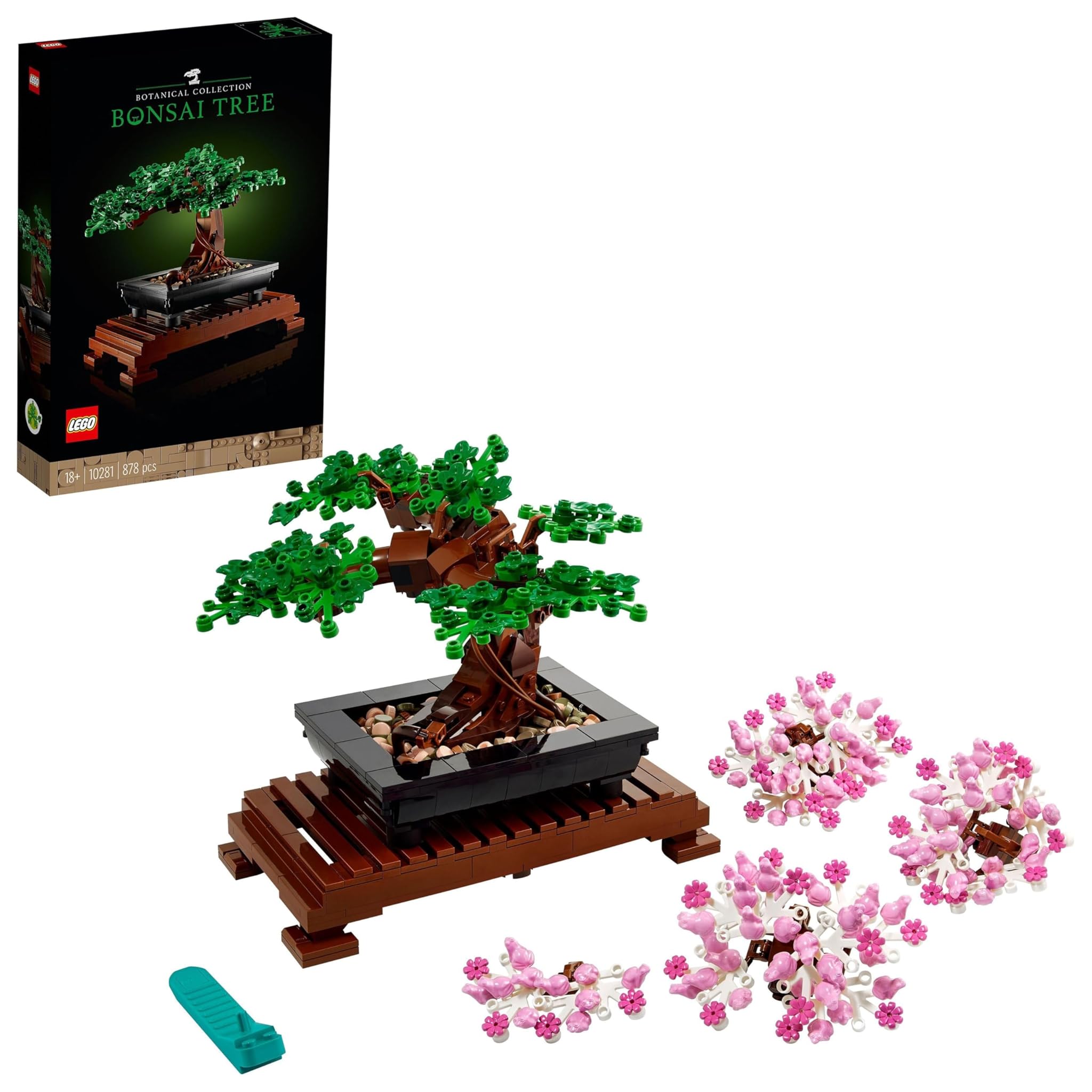 Lego Botanicals Albero Bonsai - Kit Piante Artificiali