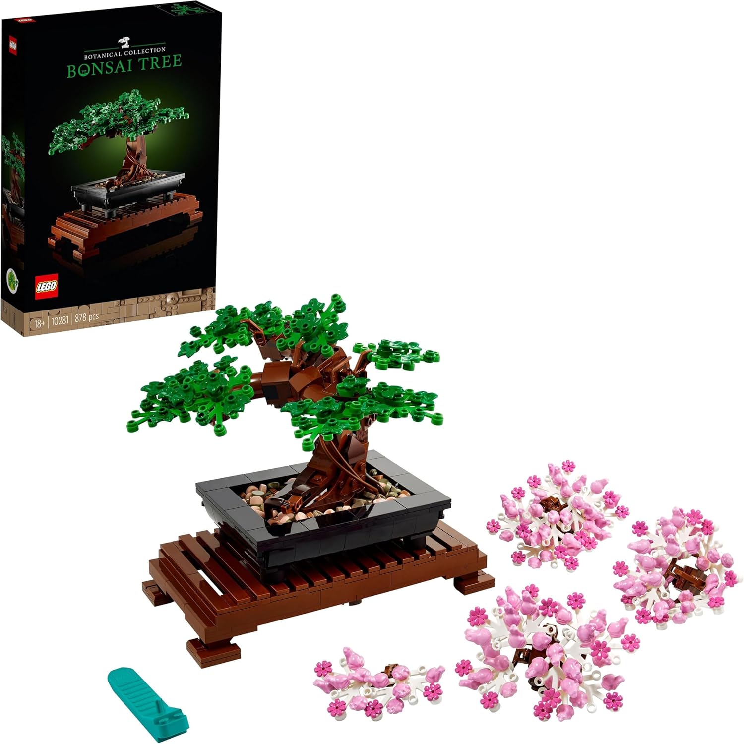 Lego Botanicals Albero Bonsai - Kit Piante Artificiali - immagine 1