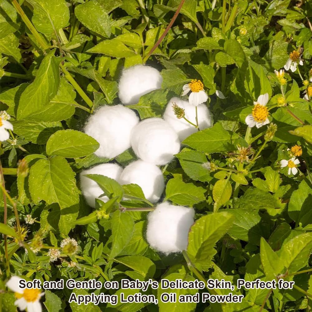 Batuffoli di Cotone Idrofilo 200PCS per Pelli Sensibili | KARELLS | Velz