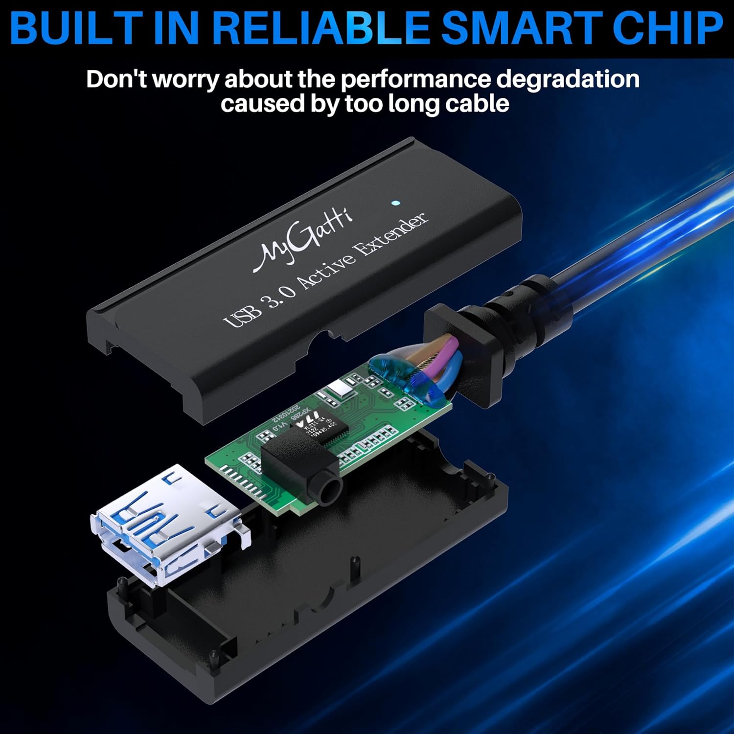 Mygatti Cavo Prolunga USB 3.0 Attivo 10M - immagine 2