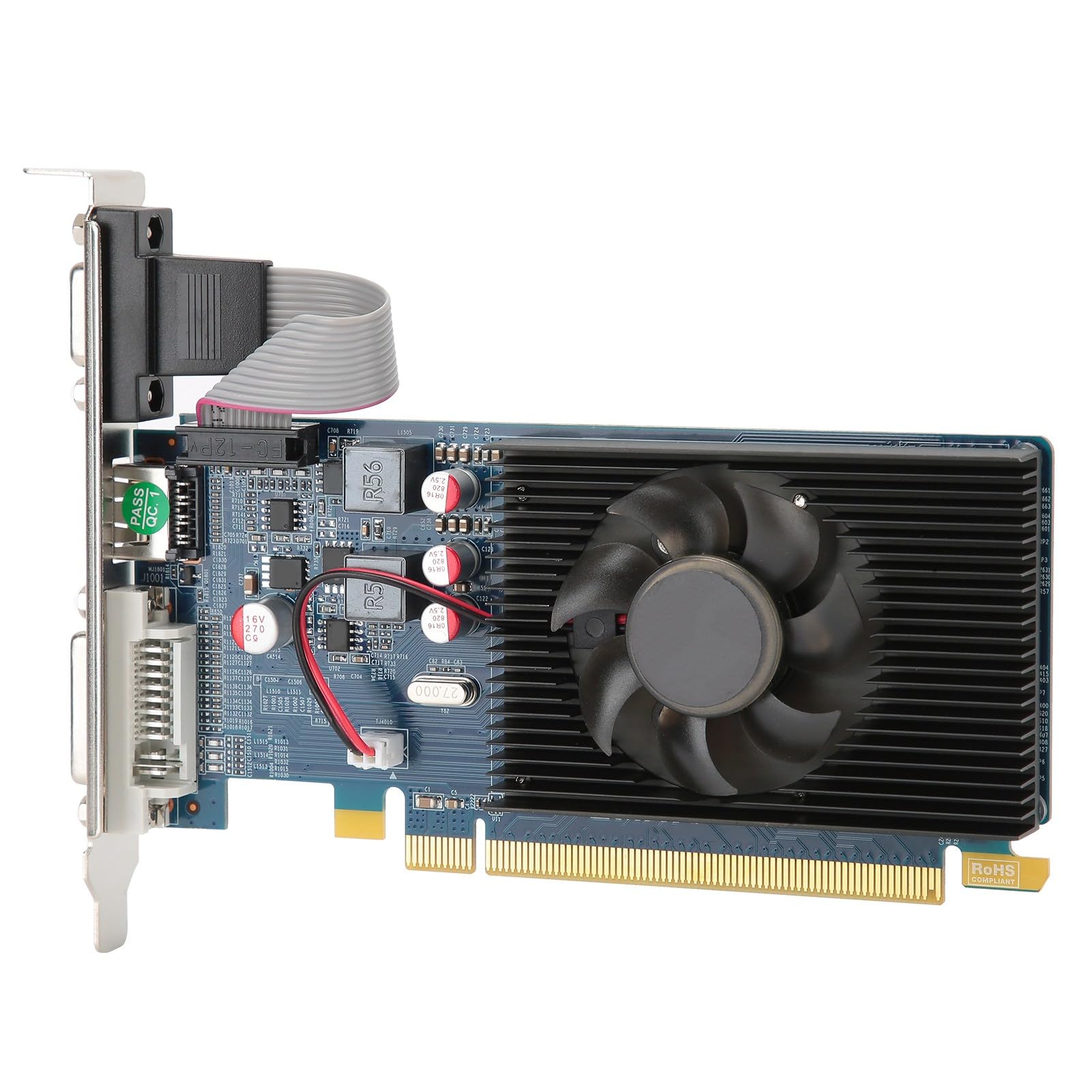 Dpofirs Scheda Grafica PCI Express 3.0 DDR3 64 bit