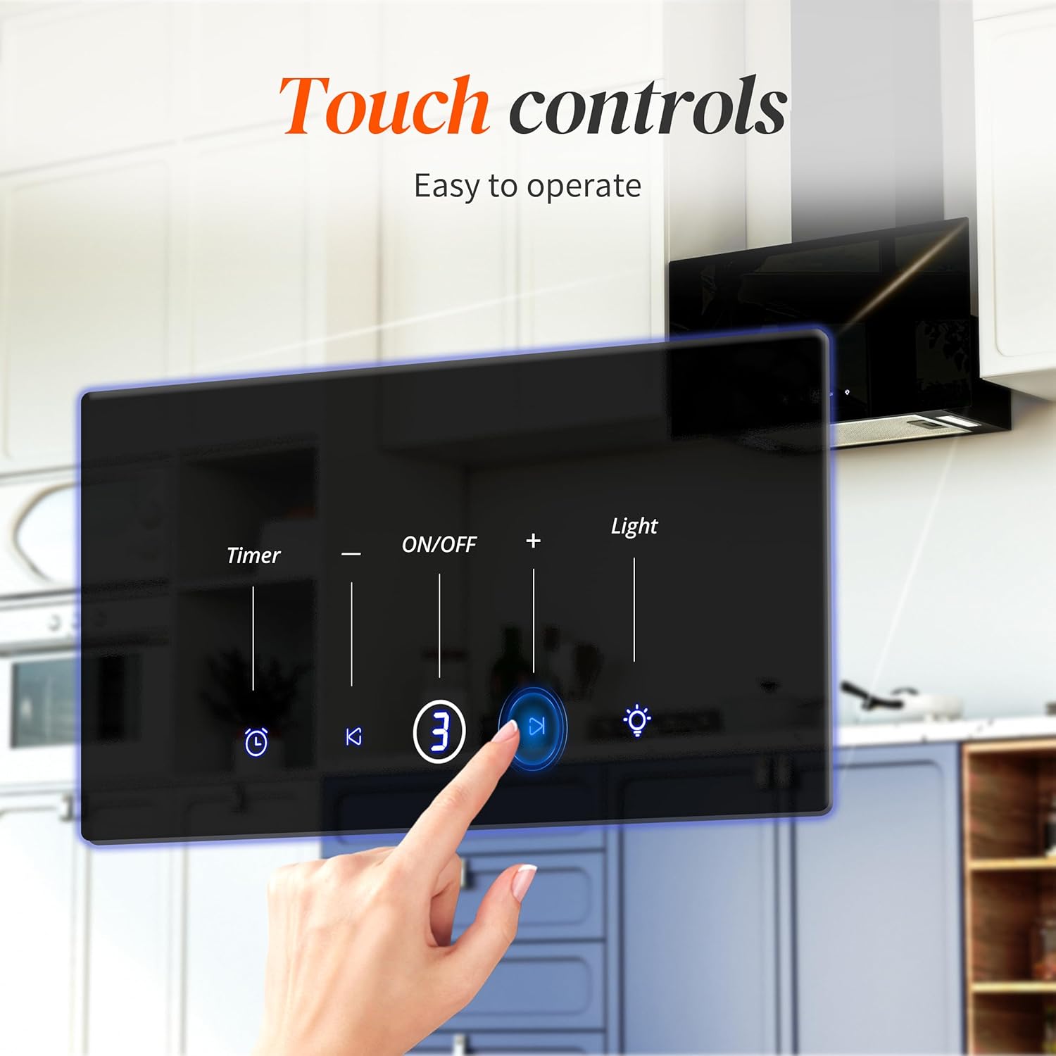 Firegas Cappa Aspirante 60 cm con Motore DC Brushless - immagine 4