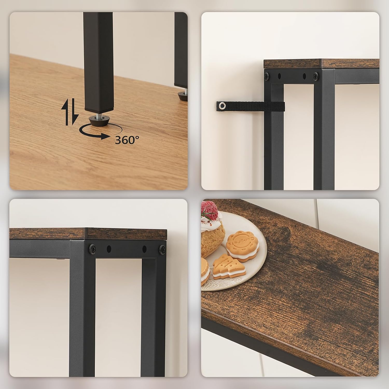 Tavolo Console 15cm con 2 Prese e 2 Porte USB - immagine 6