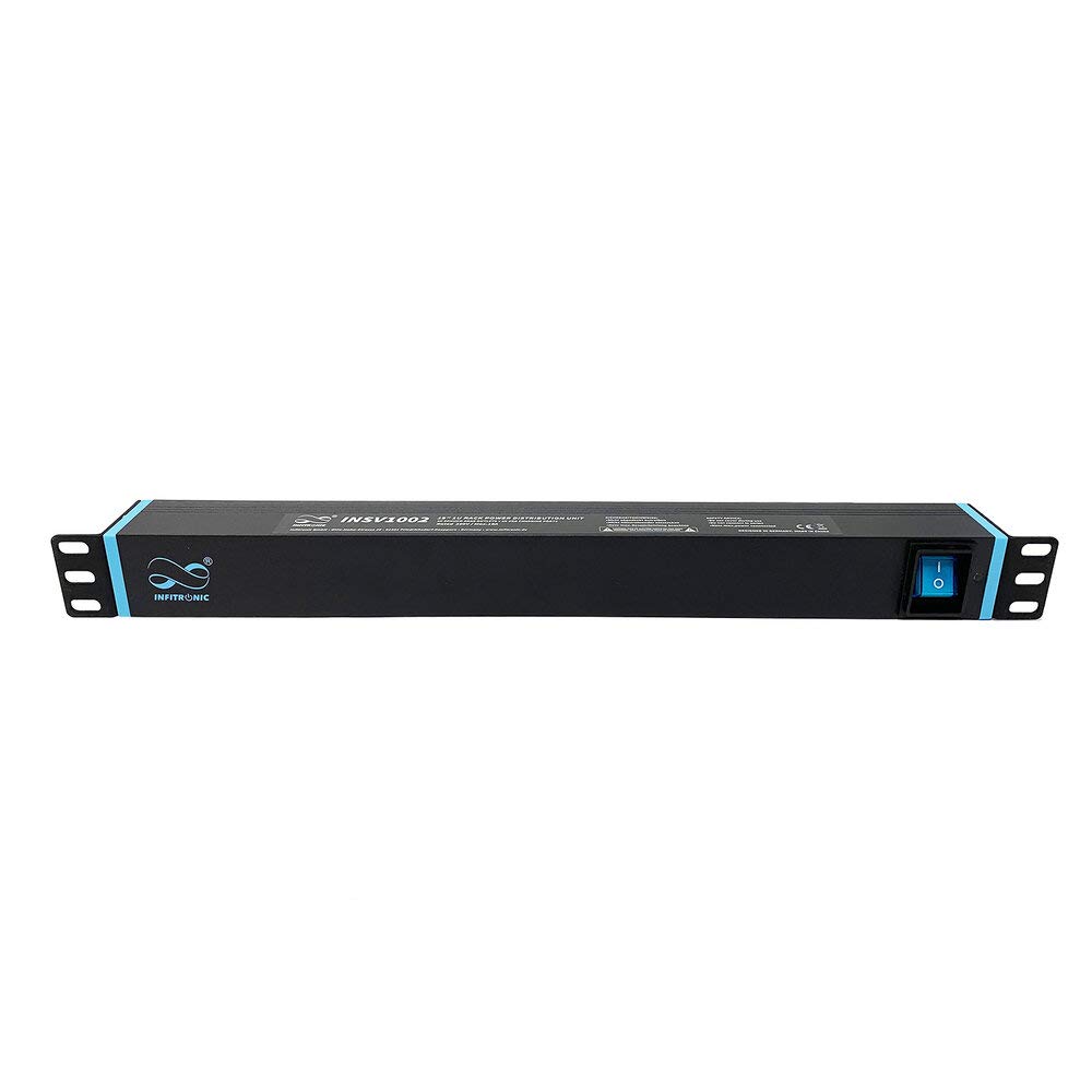 Infitronic INSV1002A - PDU Ciabatta Rack 19 pollici 1U