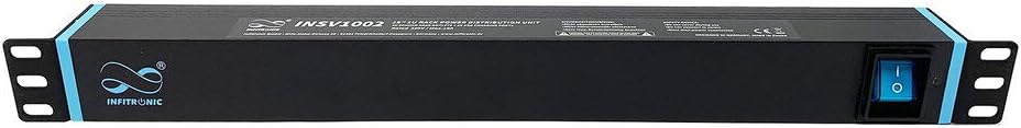 Infitronic INSV1002A - PDU Ciabatta Rack 19 pollici 1U - immagine 1