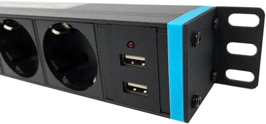 Infitronic INSV1002A - PDU Ciabatta Rack 19 pollici 1U - immagine 3