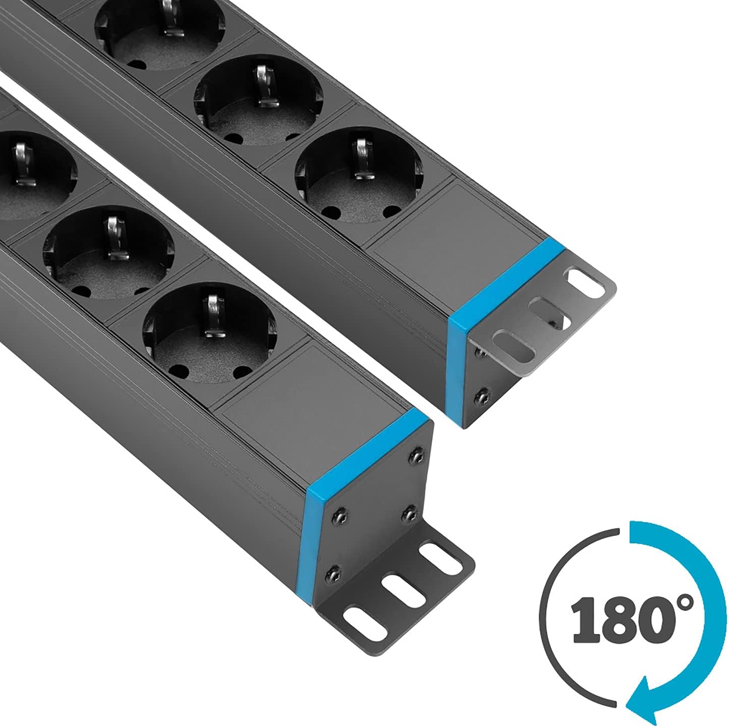 Infitronic INSV1002A - PDU Ciabatta Rack 19 pollici 1U - immagine 4