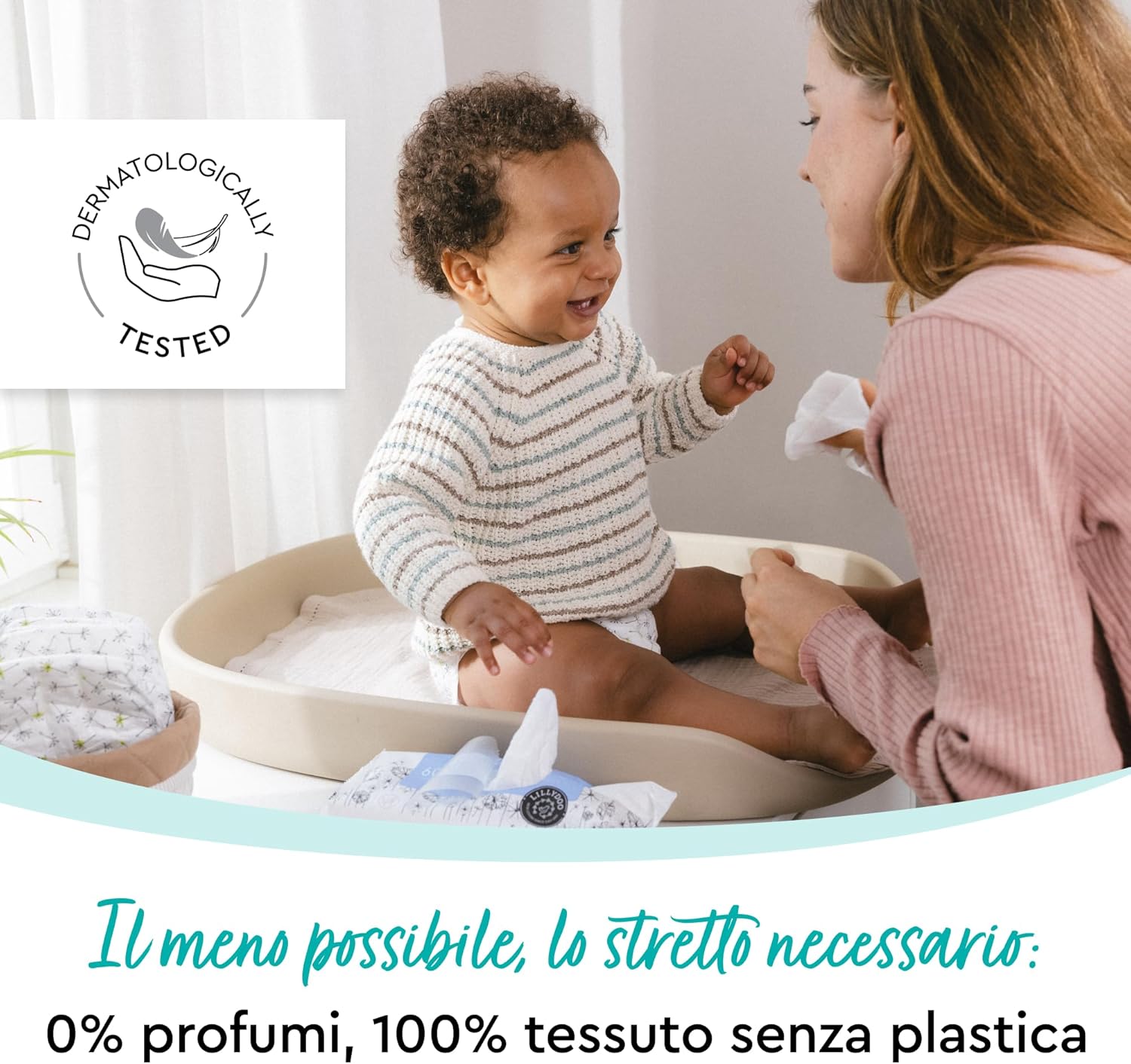 Salviettine Umidificate Lillydoo al 99% Acqua, 900 pezzi - immagine 4