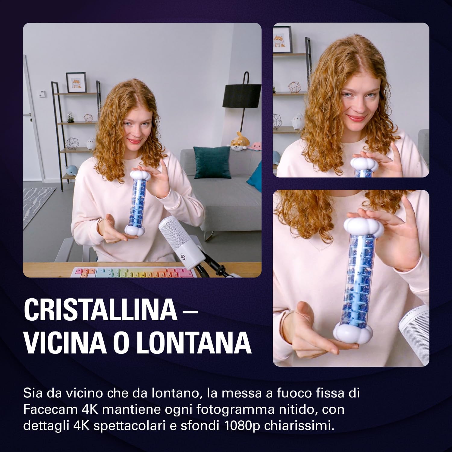 Elgato Facecam 4K - Webcam Studio 4K60 USB-C - immagine 4