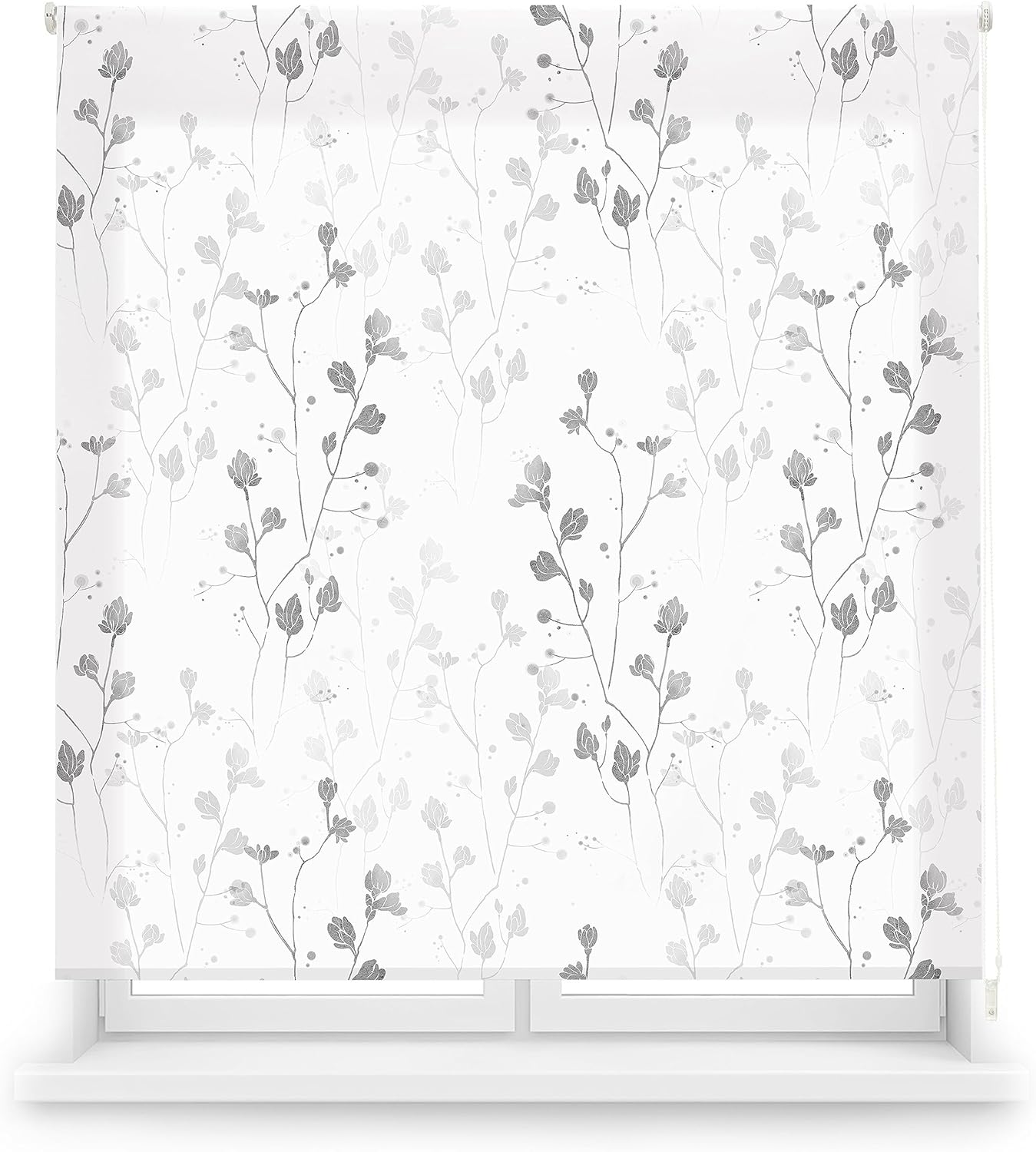 Blindecor Ara Grey Garden - Tenda Avvolgibile Stampata - immagine 2