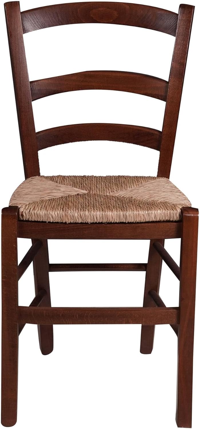 Dmora CastroUrd - Sedia Classica in Legno Noce - immagine 1