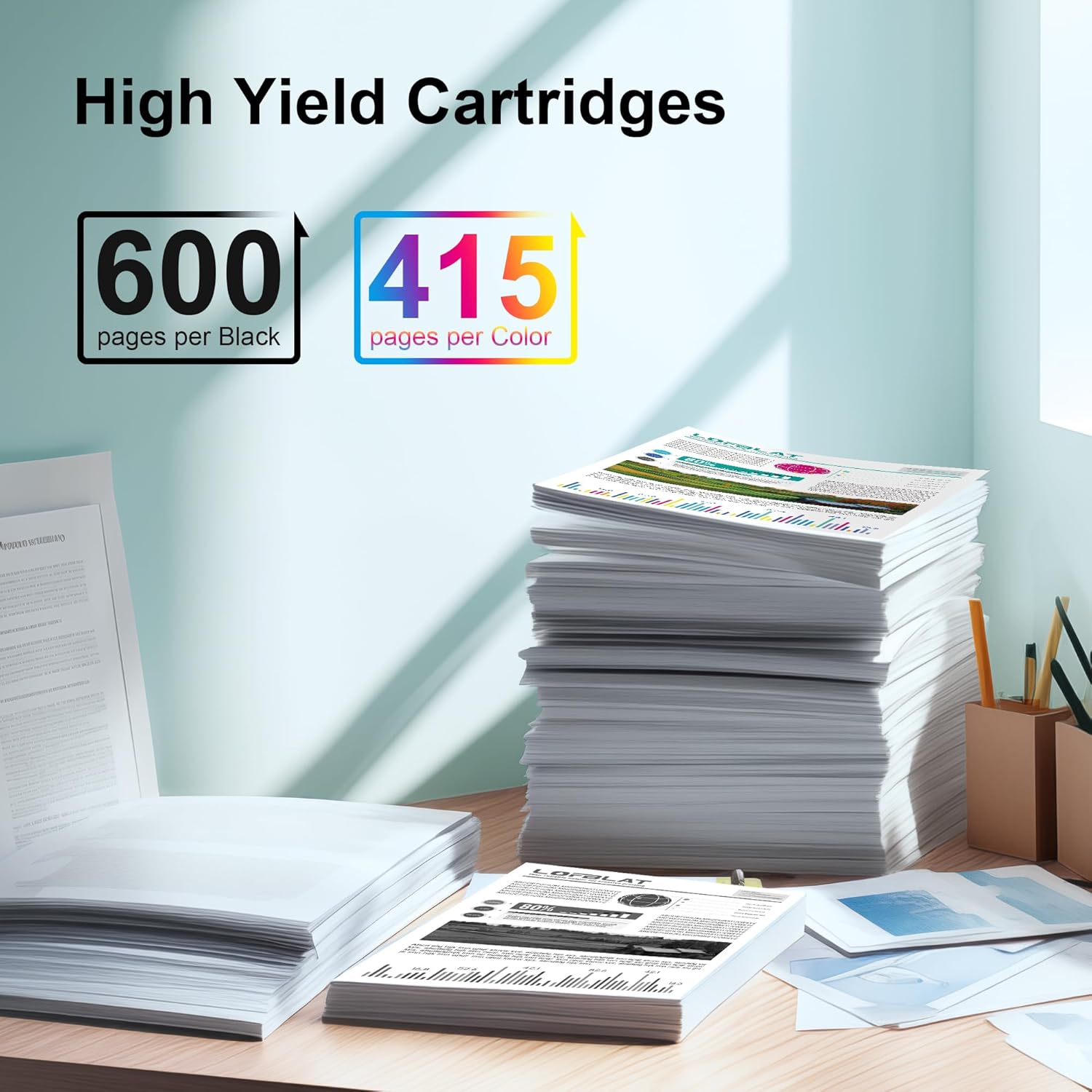 Lofblat 62XL Cartucce Nero e Colore (2-Pack) - immagine 3