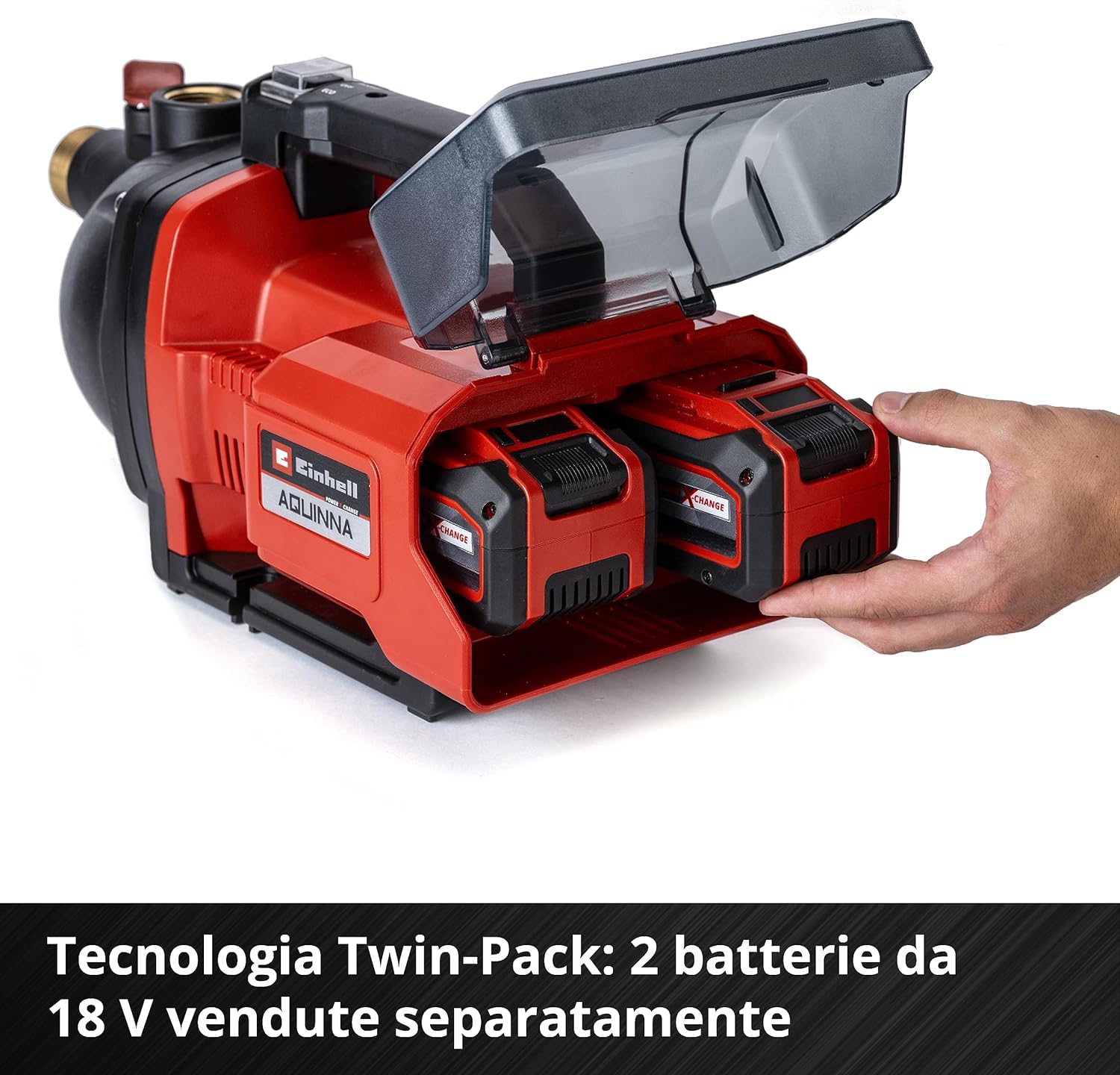 Einhell AQUINNA 36/30 Pompa da Giardino a Batteria - immagine 5