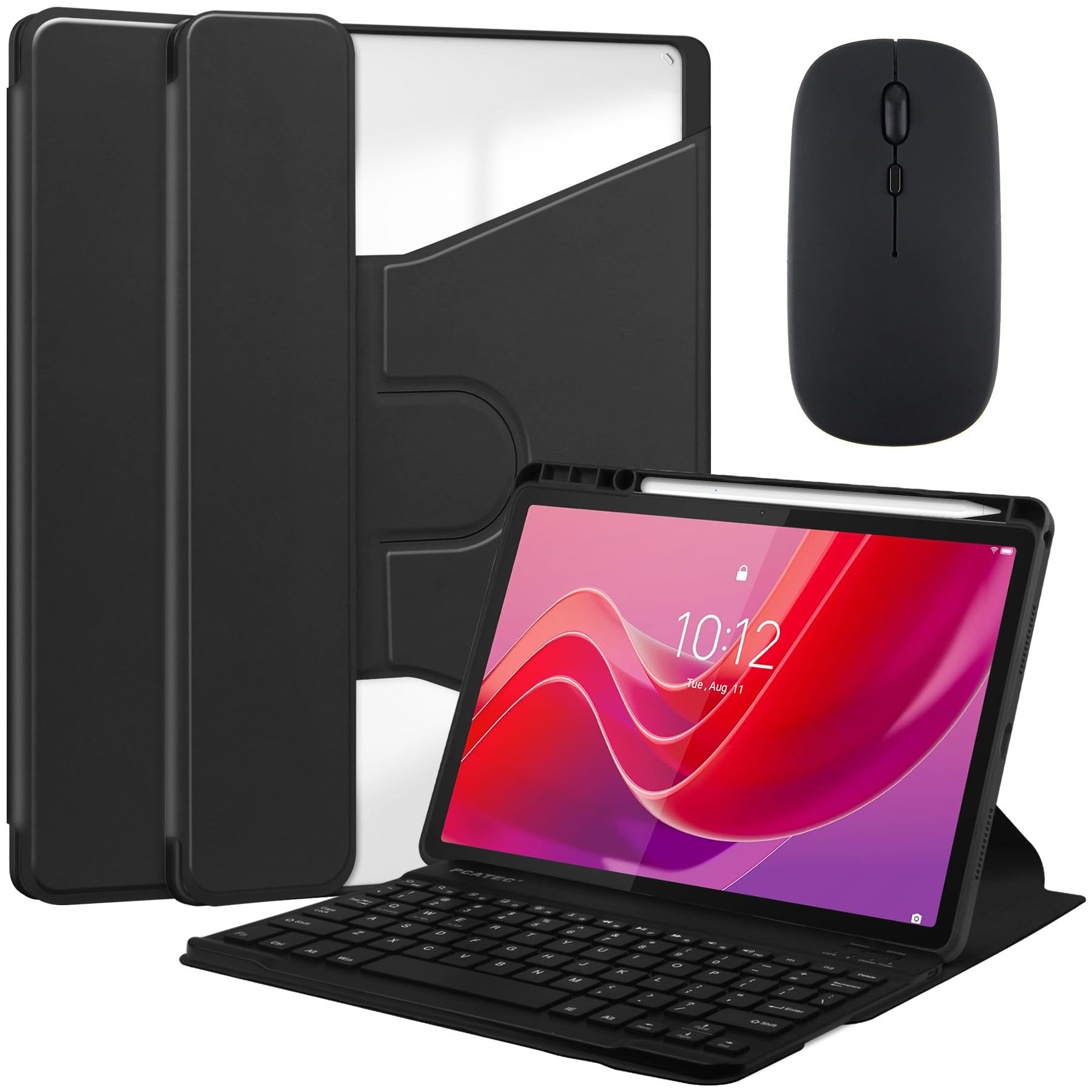 Custodia con Tastiera per Lenovo Tab M11 11", Nero