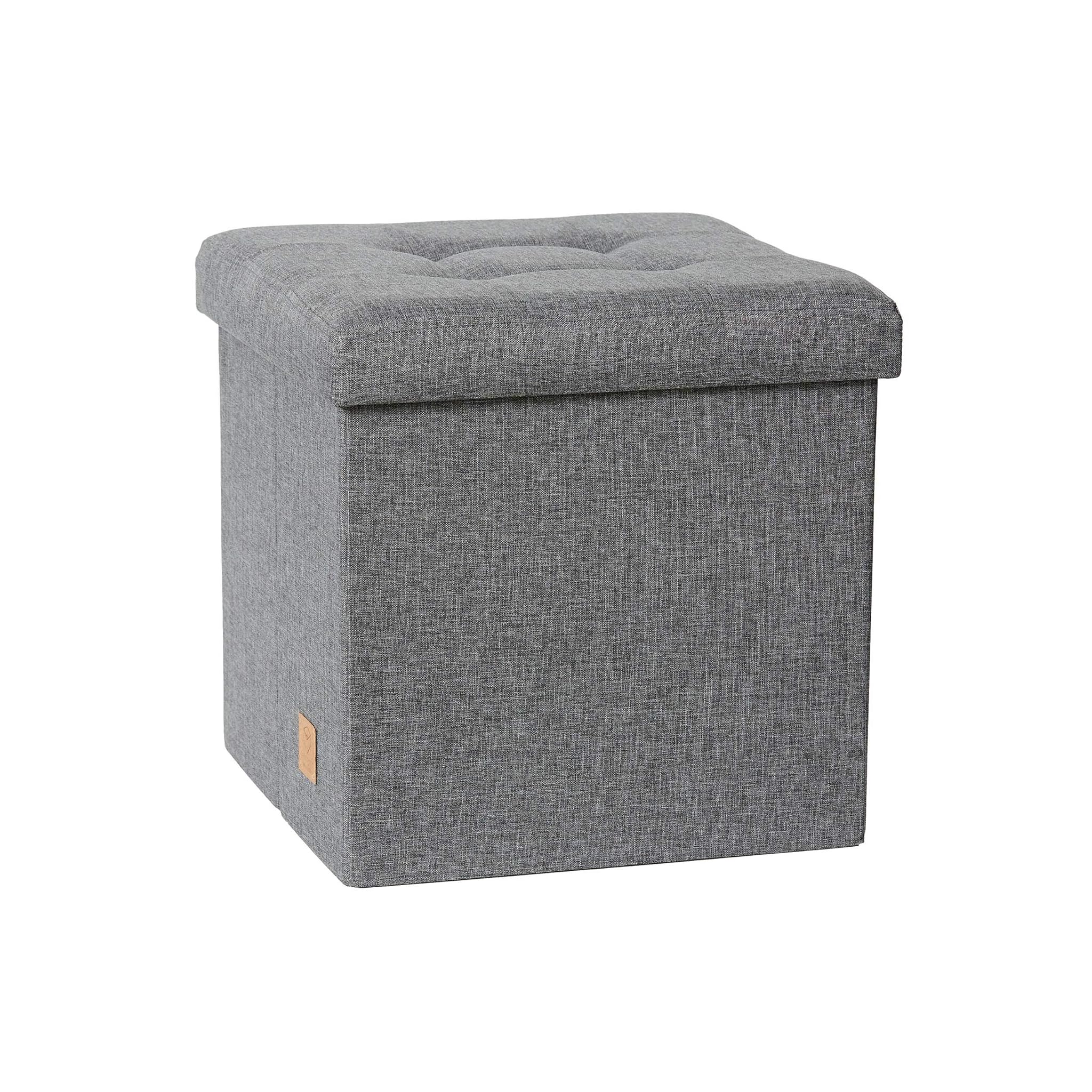 LOVE IT STORE IT Premium Pouf Contenitore Pieghevole, Grigio