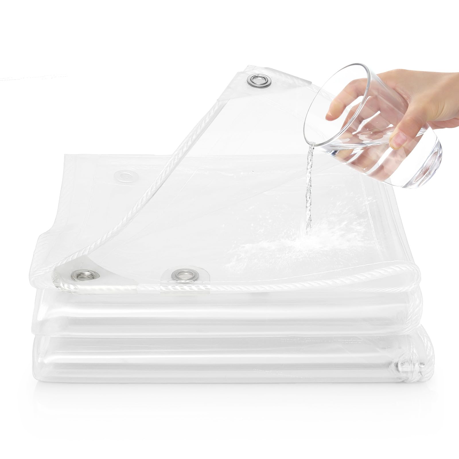 Telo Impermeabile Esterno PVC 400 g/m² - 2x4m